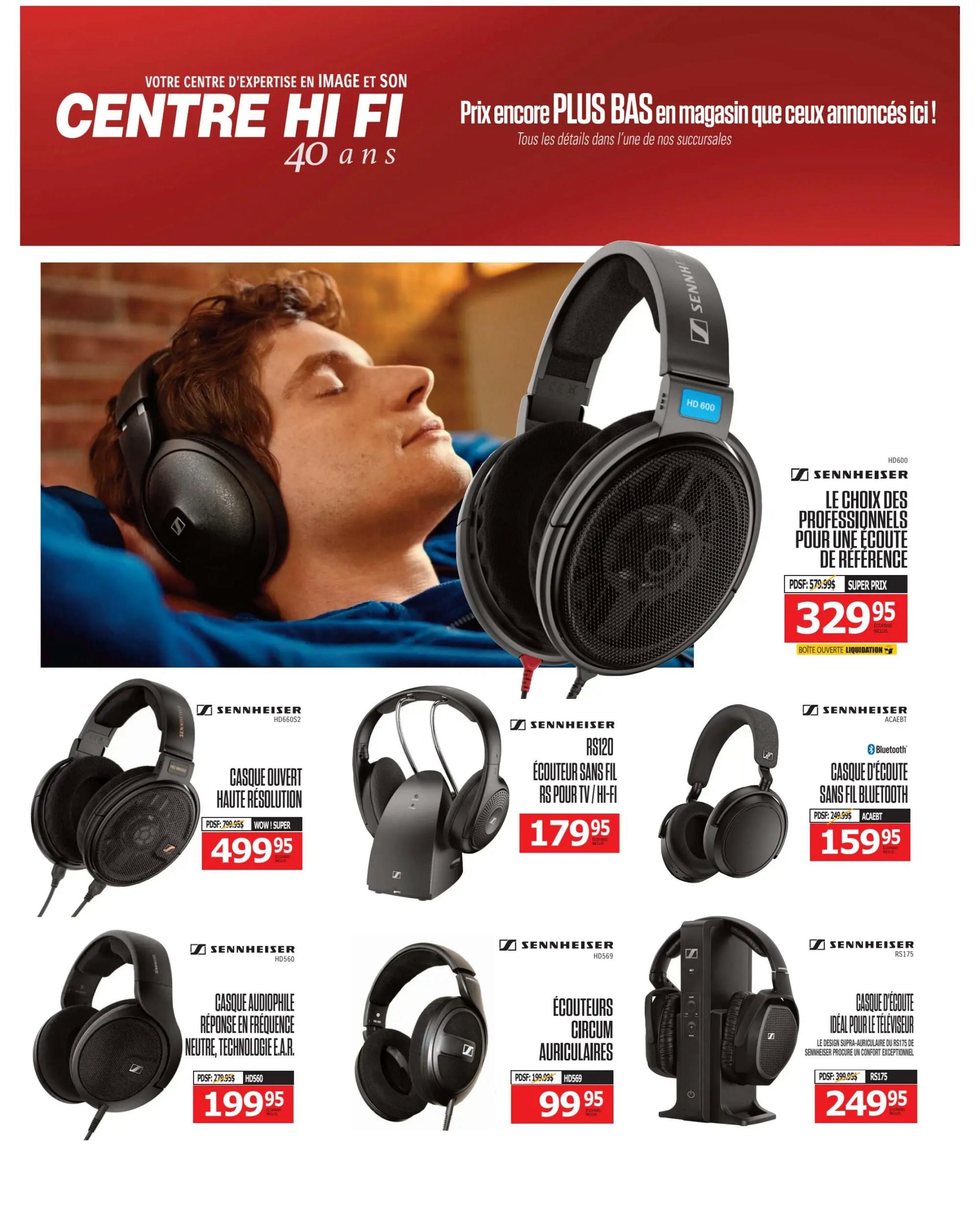 Centre Hi-Fi Flyer September 4 to 10