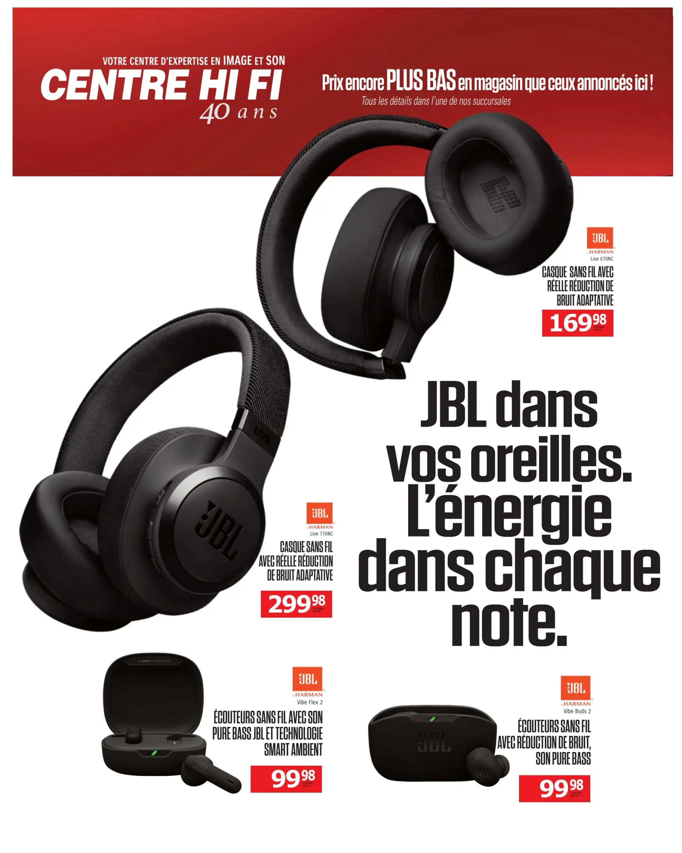 Centre Hi-Fi Flyer September 4 to 10