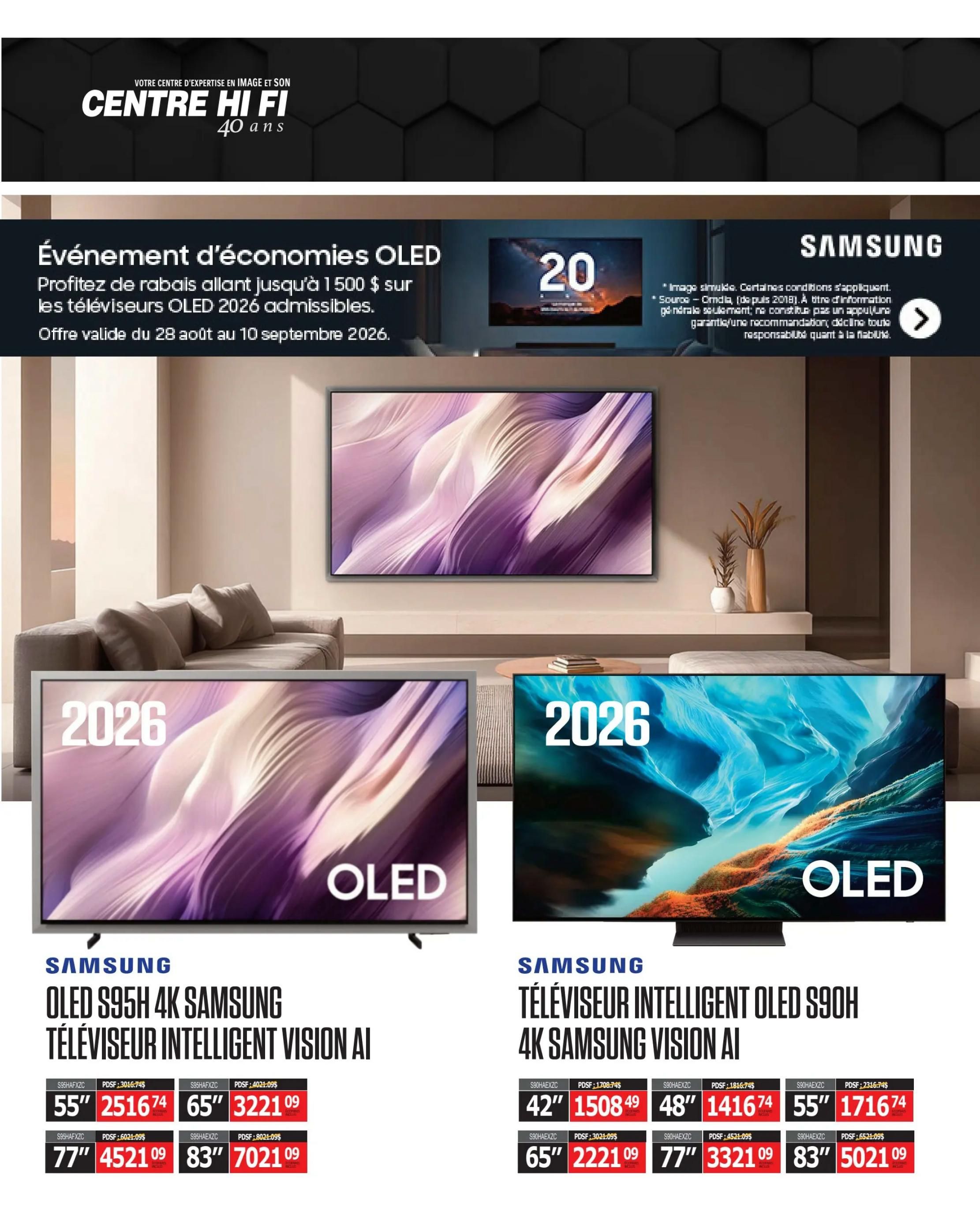 Centre Hi-Fi Flyer September 4 to 10