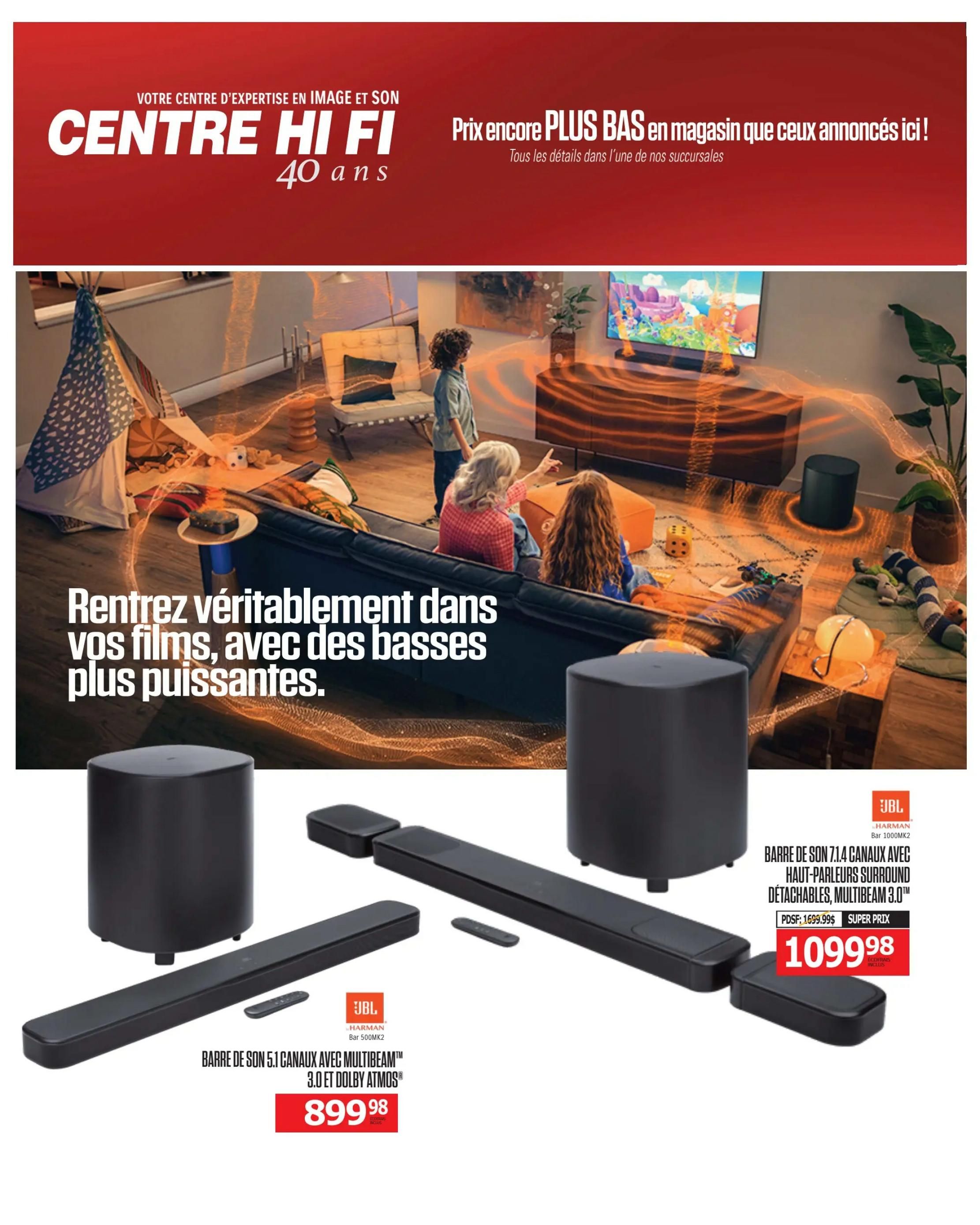 Centre Hi-Fi Flyer September 4 to 10