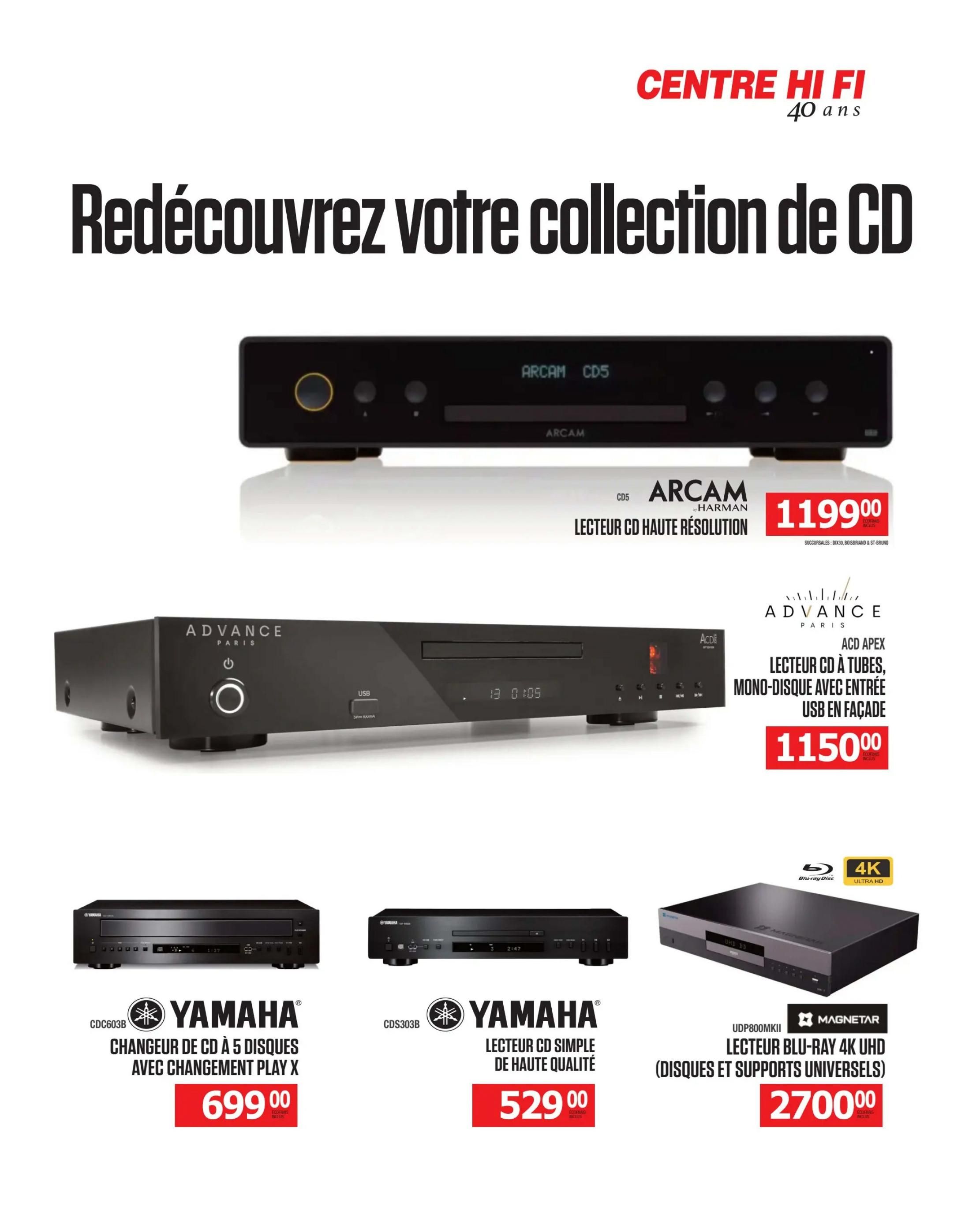 Centre Hi-Fi Flyer September 4 to 10