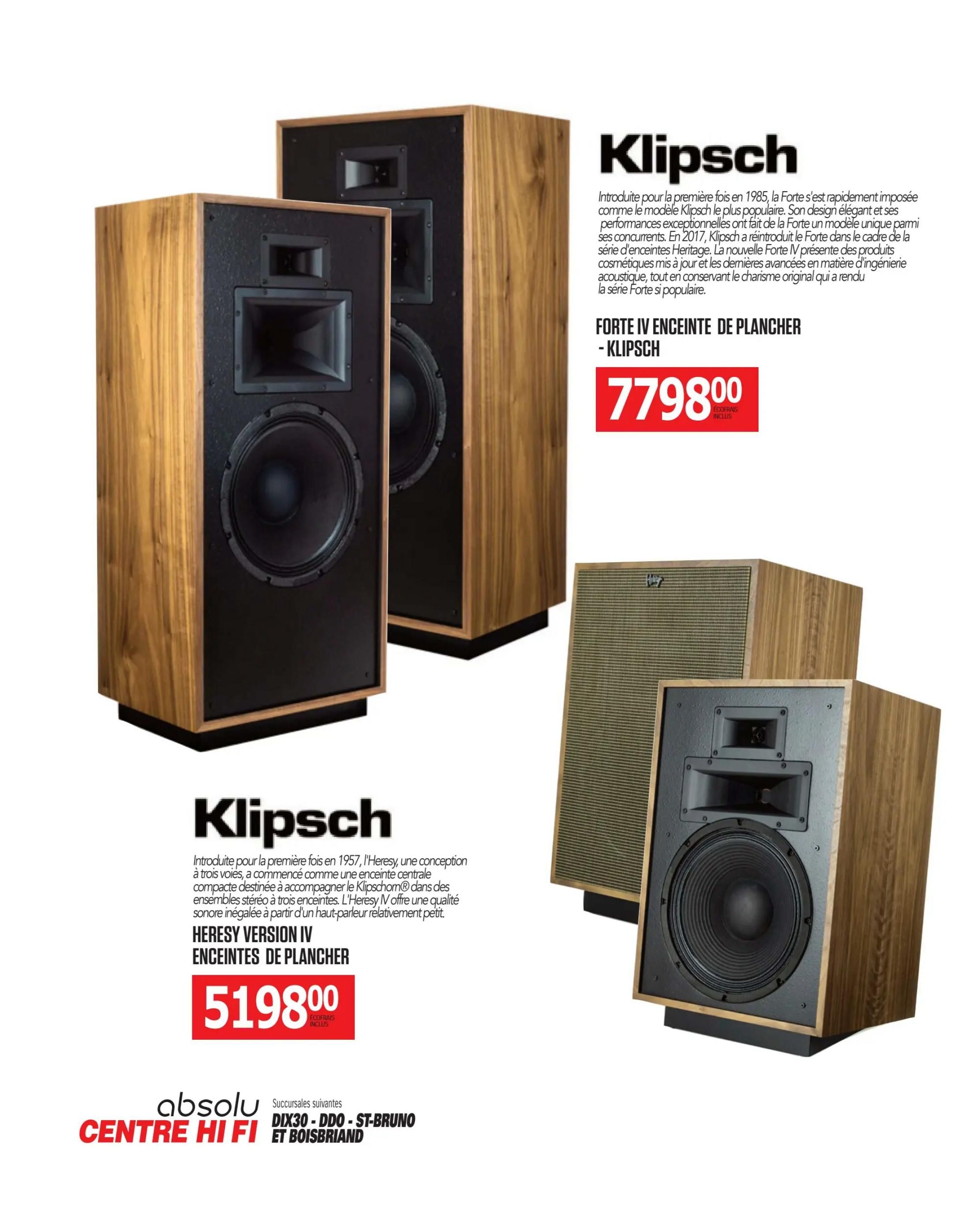 Centre Hi-Fi Flyer September 4 to 10