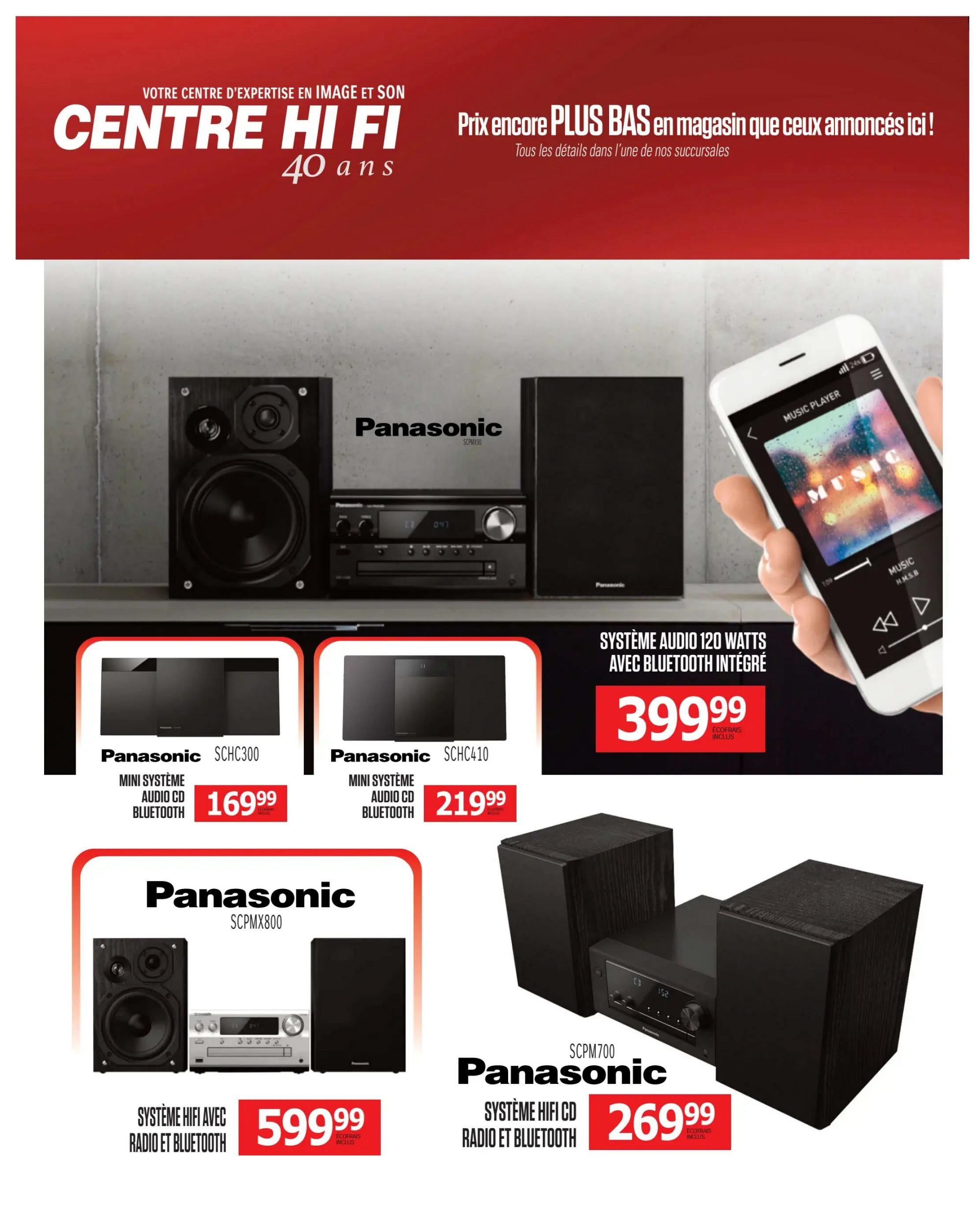Centre Hi-Fi Flyer September 4 to 10
