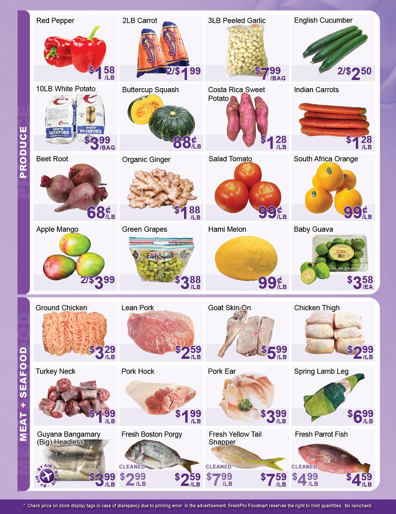 FreshPro Foodmart (Brampton) Flyer September 4 to 10