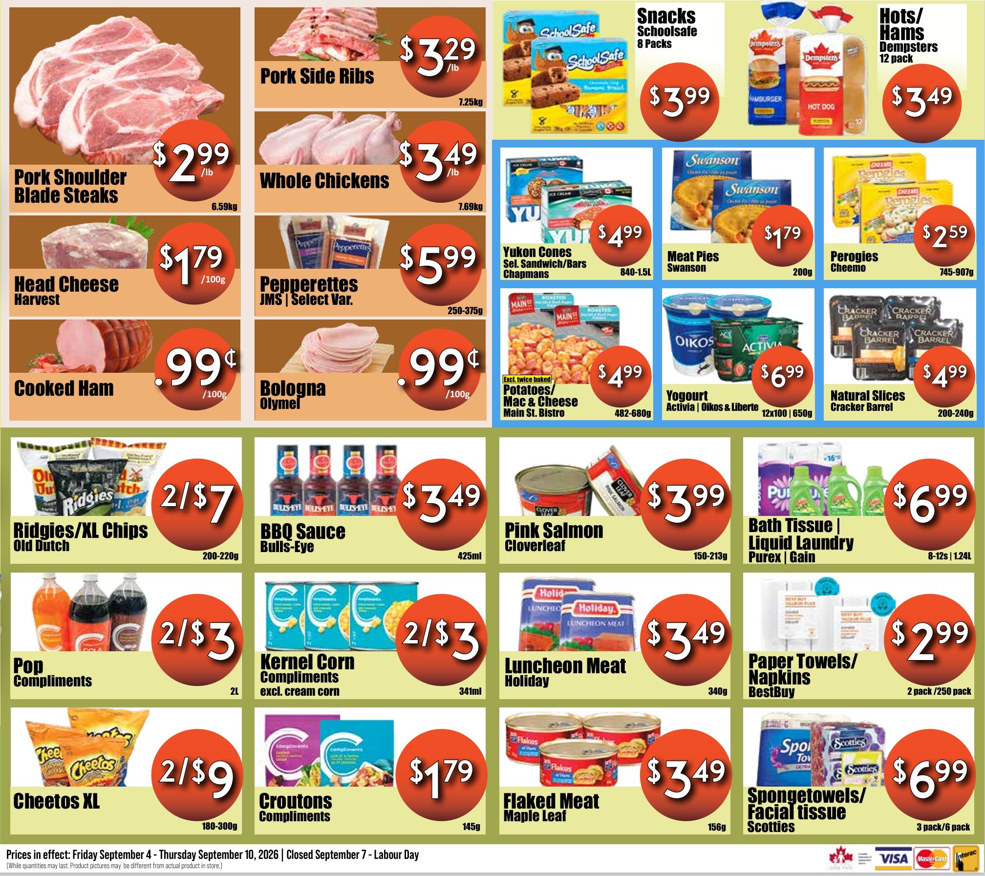 Westfort Foods Flyer September 4 to 10
