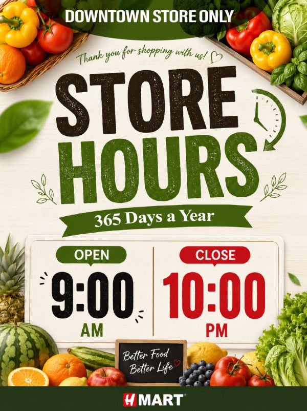 H Mart (West) Flyer September 3 to 9
