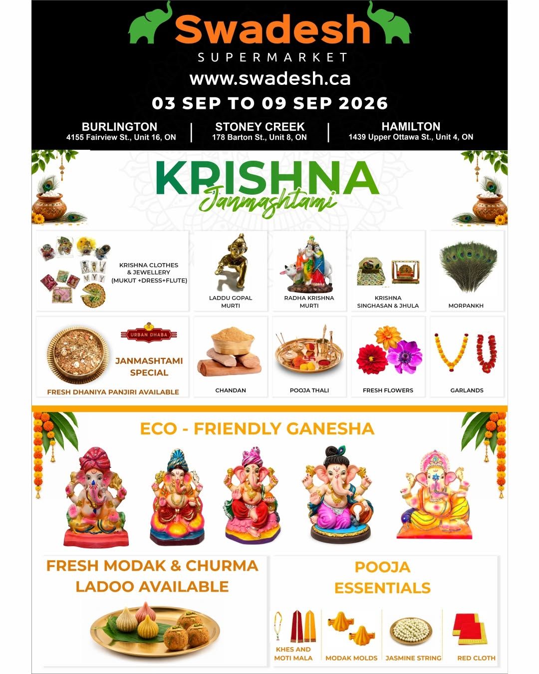 Swadesh Supermarket Flyer September 3 to 9