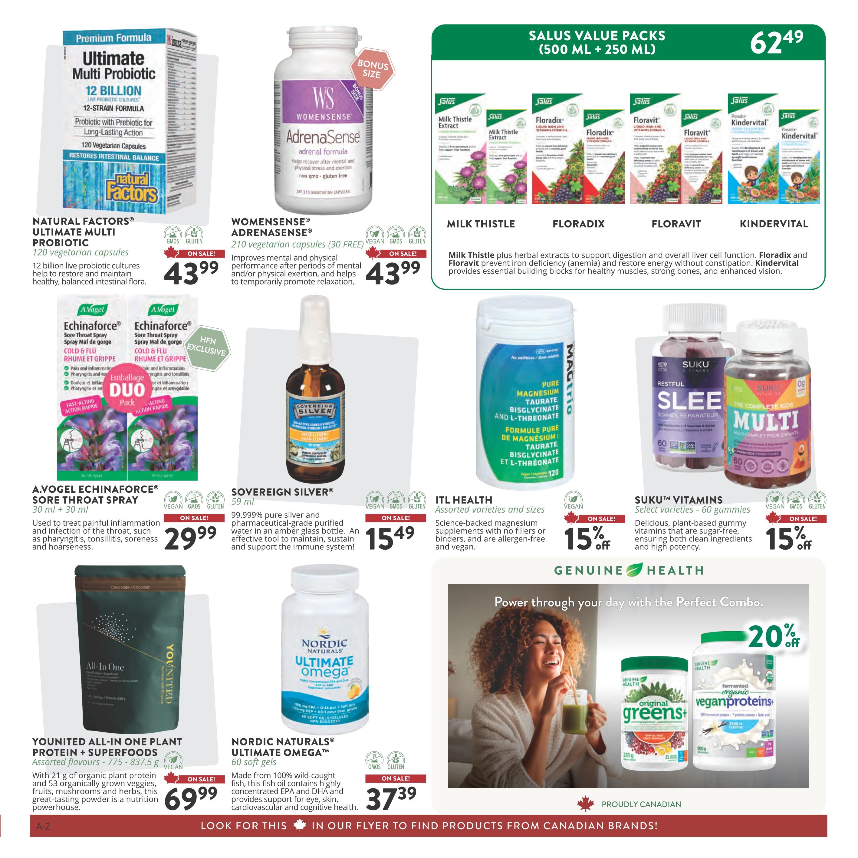 Foodsmith's Health First Monthly Flyer September 1 to 30