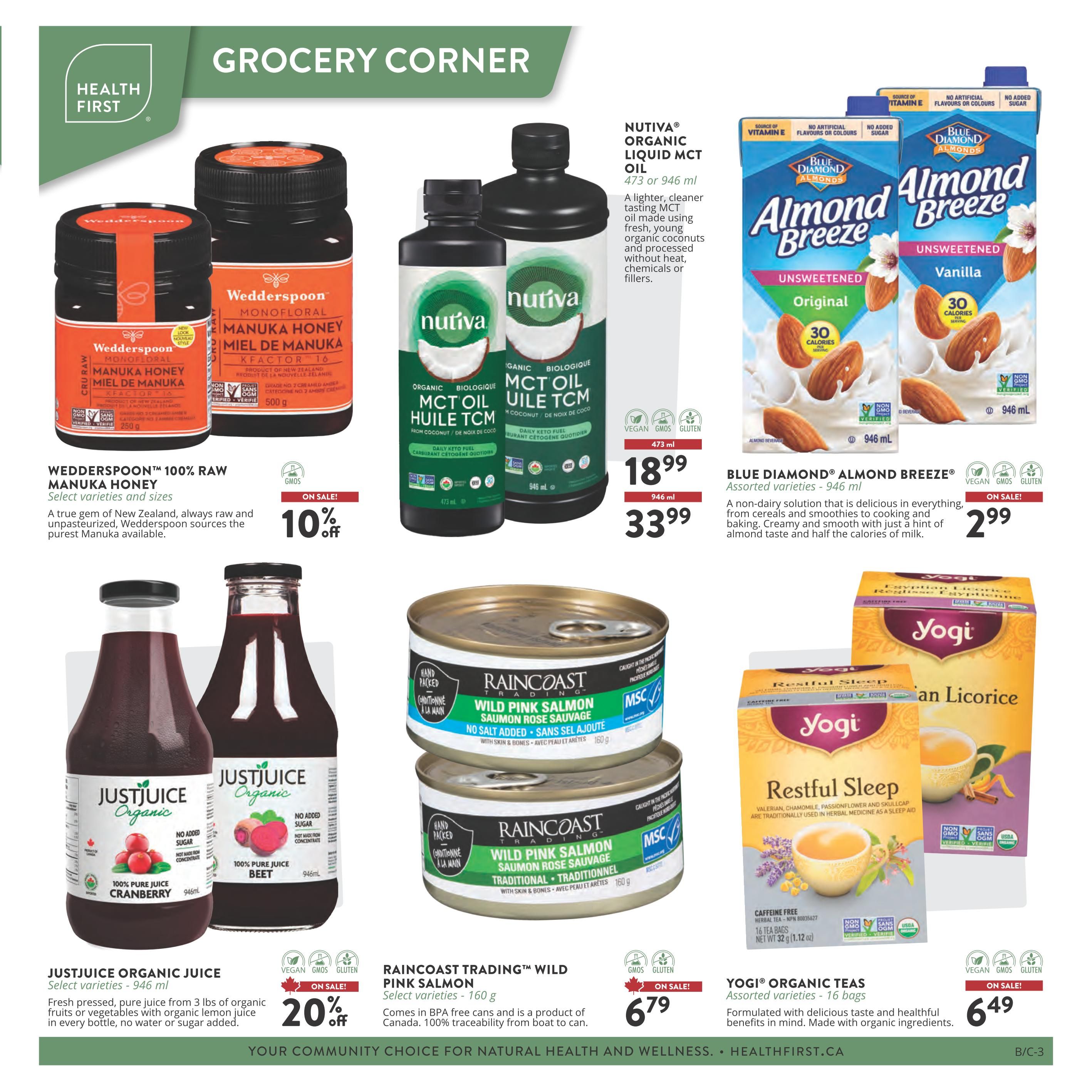 Foodsmith's Health First Monthly Flyer September 1 to 30