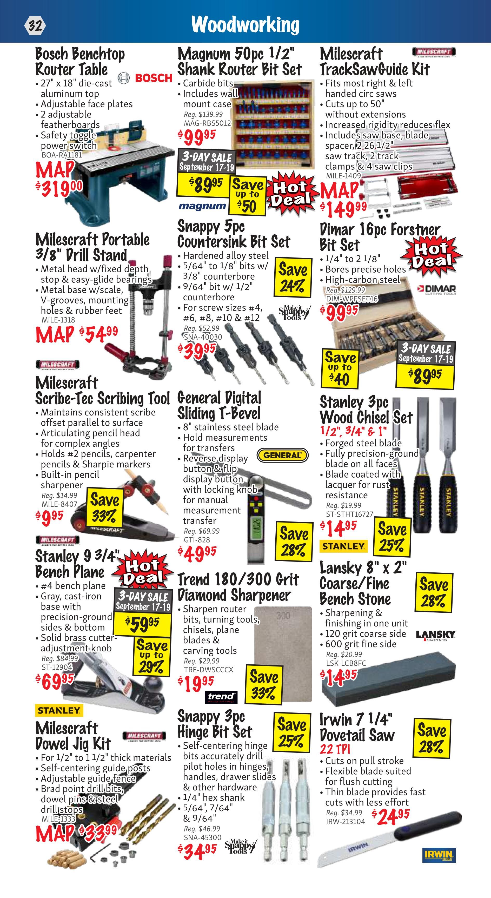 KMS Tools and Equipment Flyer September 1 to 30