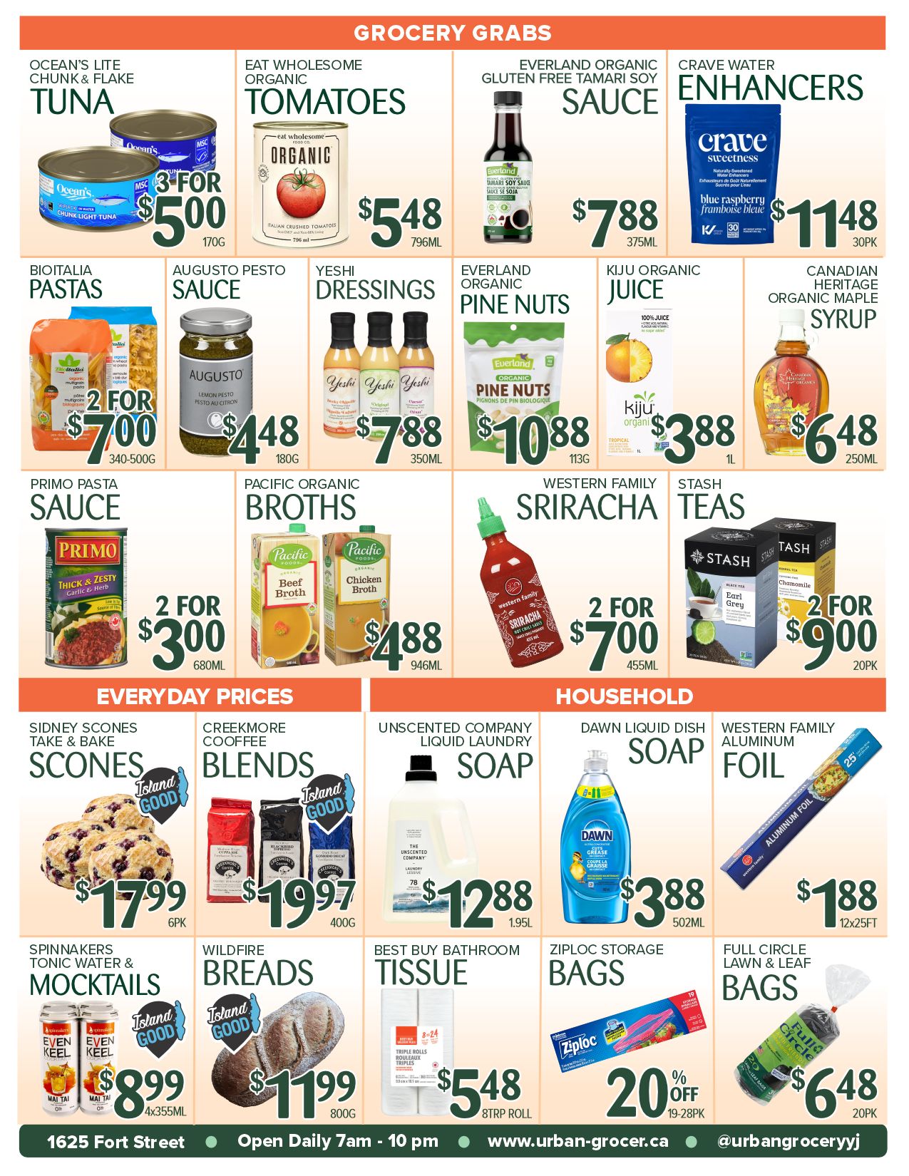 Urban Grocer Flyer September 4 to 10