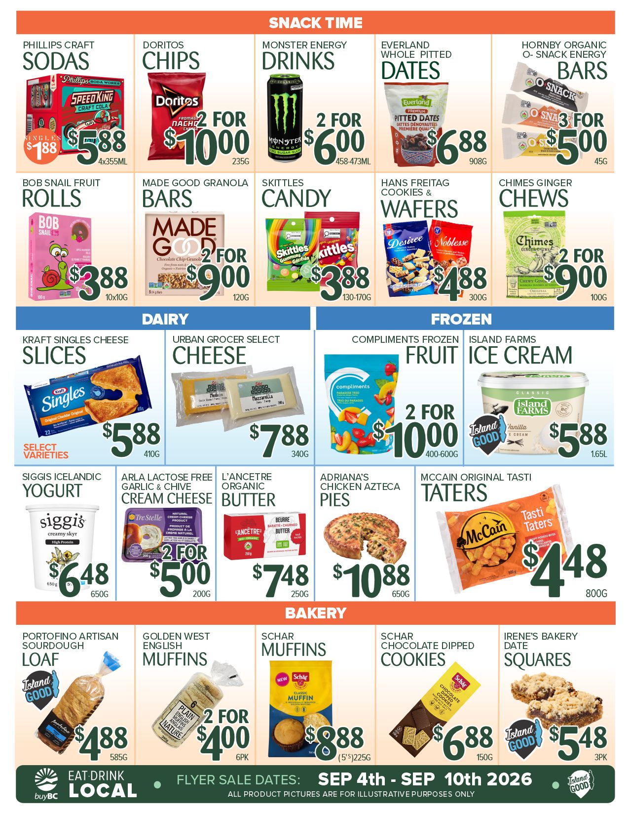 Urban Grocer Flyer September 4 to 10