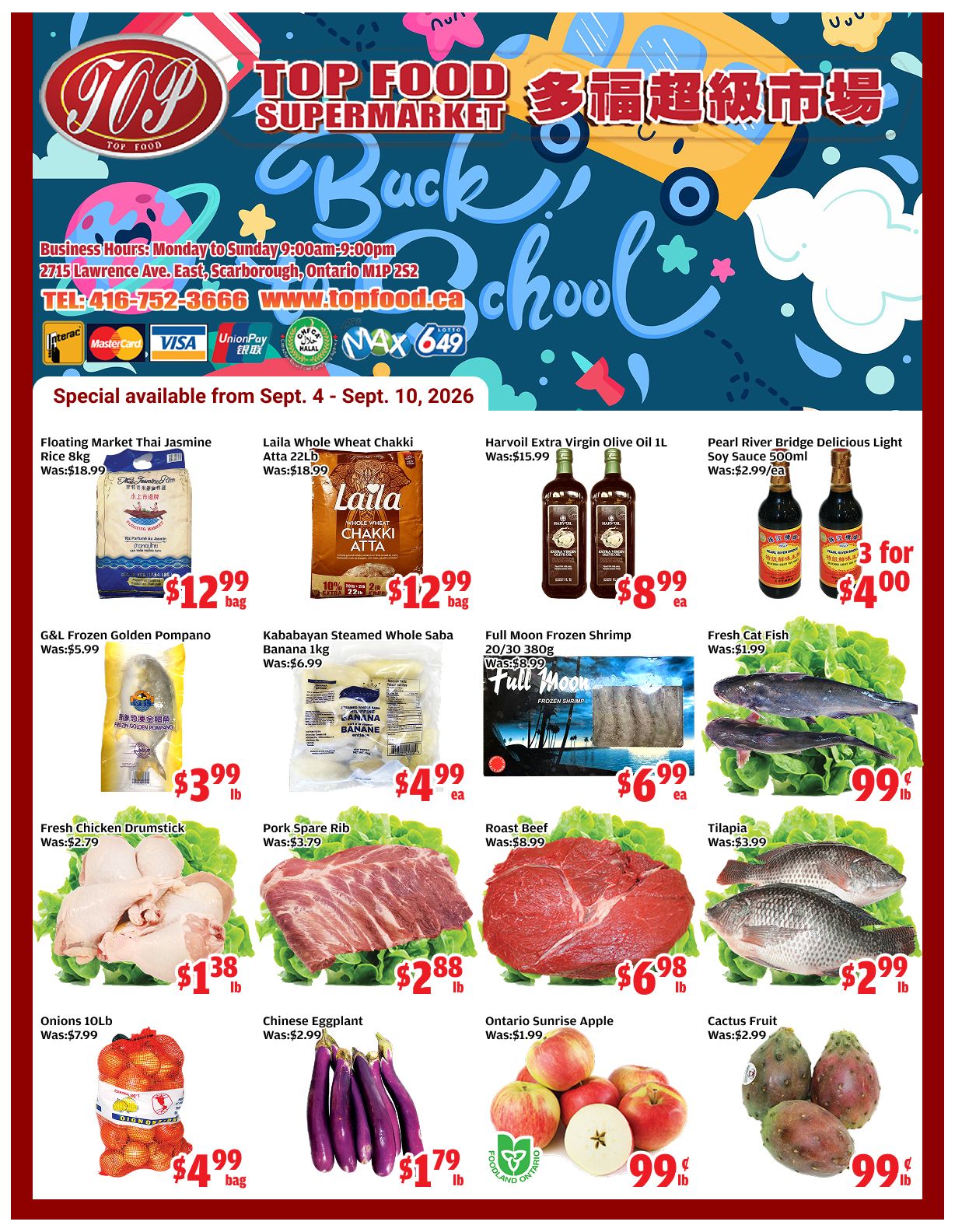 Top Food Supermarket Flyer September 4 to 10