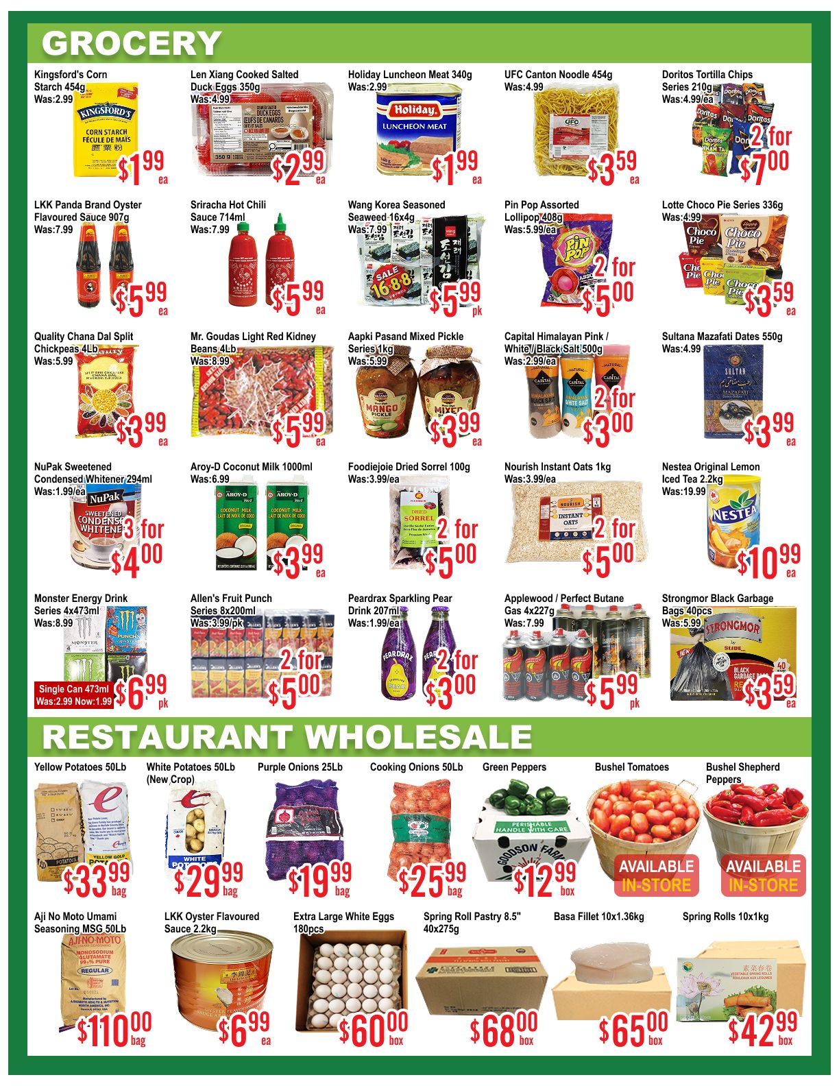Skyland Food Mart Flyer September 4 to 10