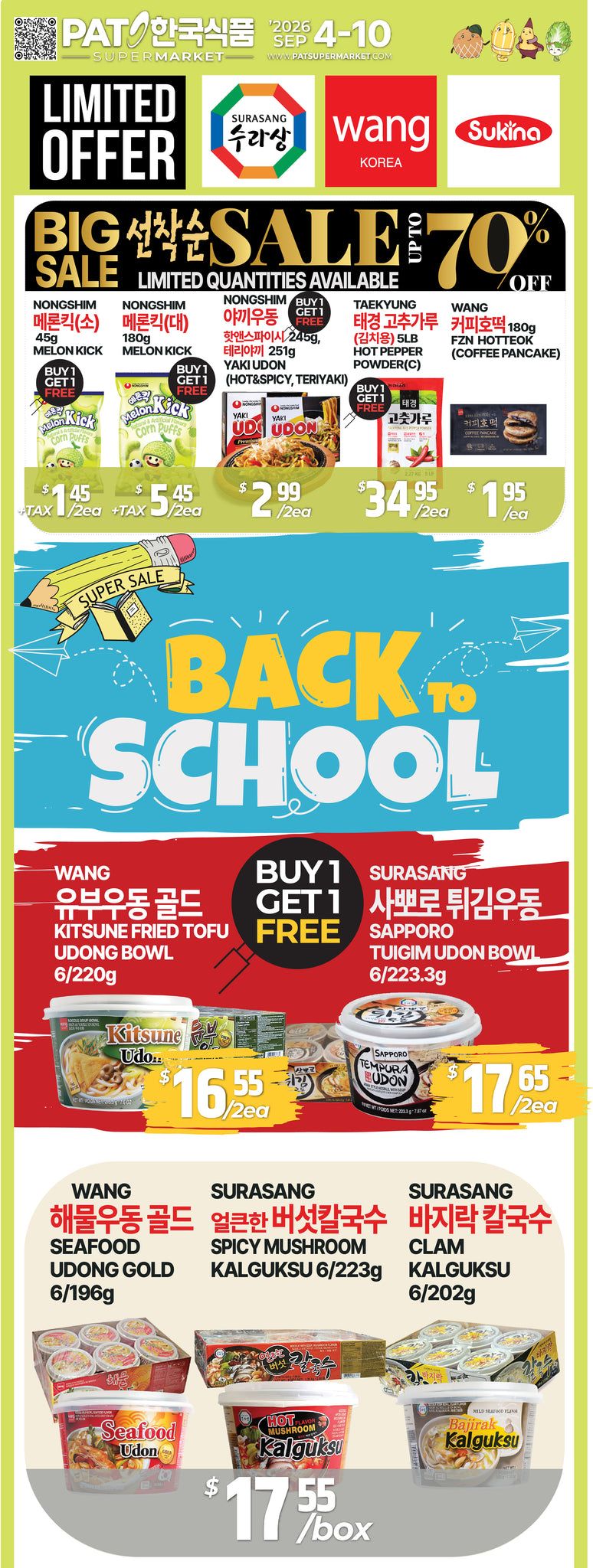 PAT Mart Flyer September 4 to 10