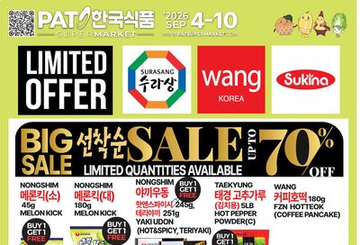 PAT Mart Flyer September 4 to 10