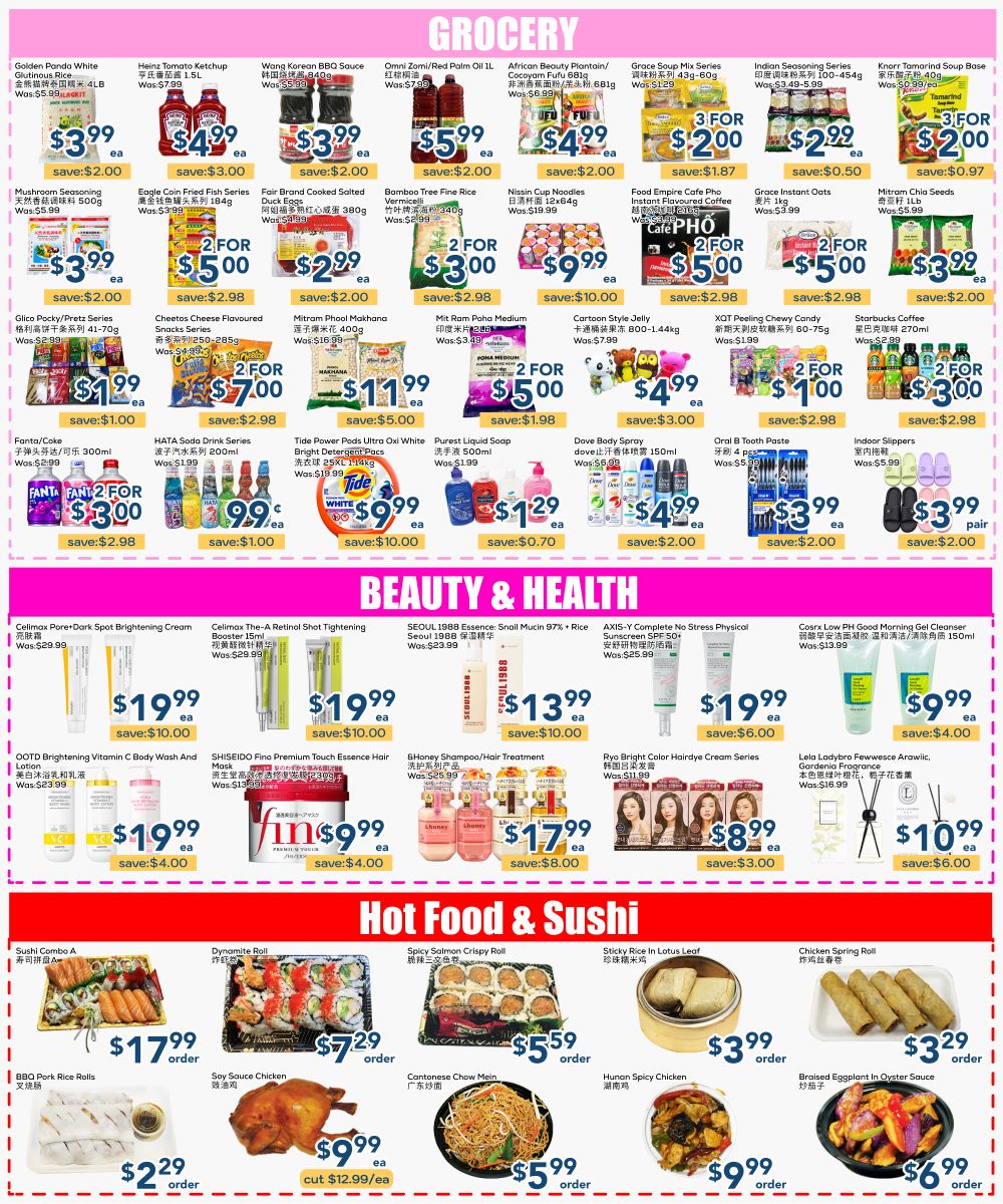 Oceans Fresh Food Market (Mississauga) Flyer September 4 to 10