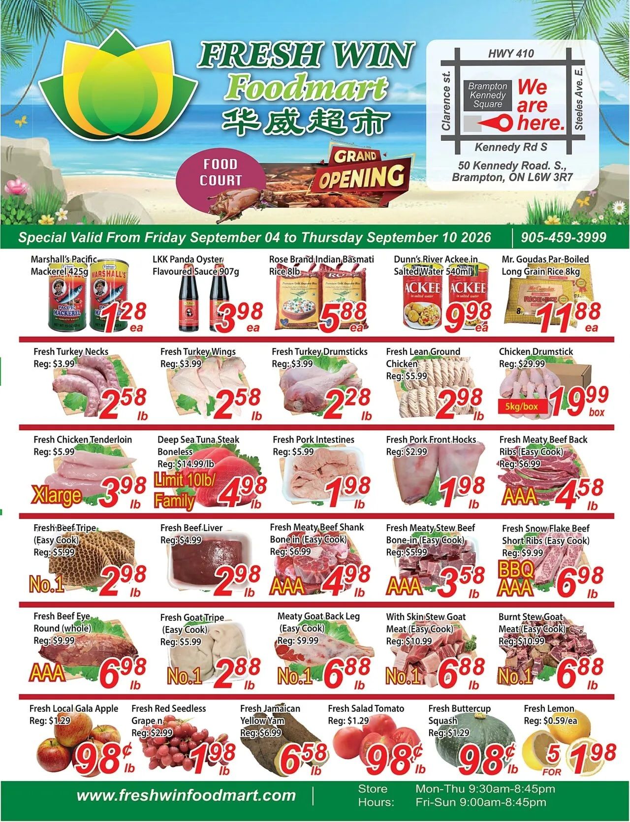 Fresh Win Foodmart Flyer September 4 to 10