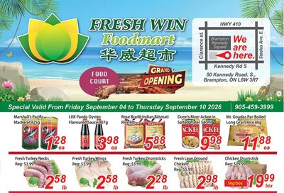 Fresh Win Foodmart Flyer September 4 to 10