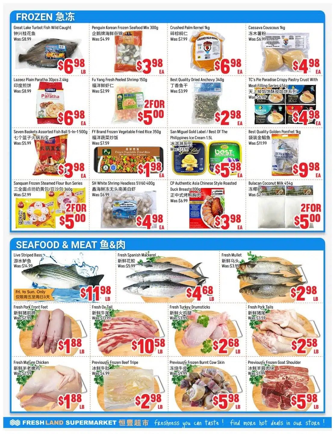 FreshLand Supermarket Flyer September 4 to 10