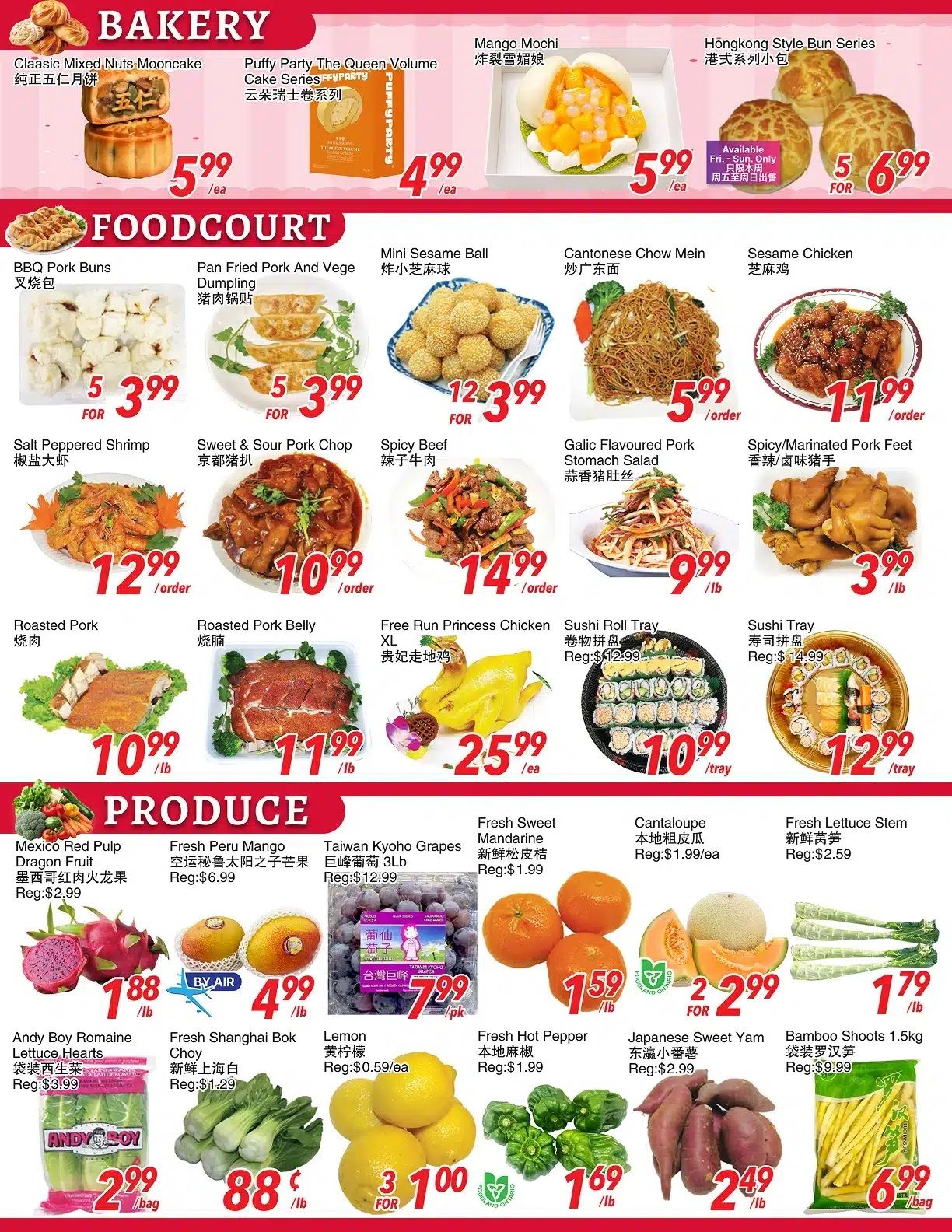 Foody World (Scarborough, ON) Flyer September 4 to 10