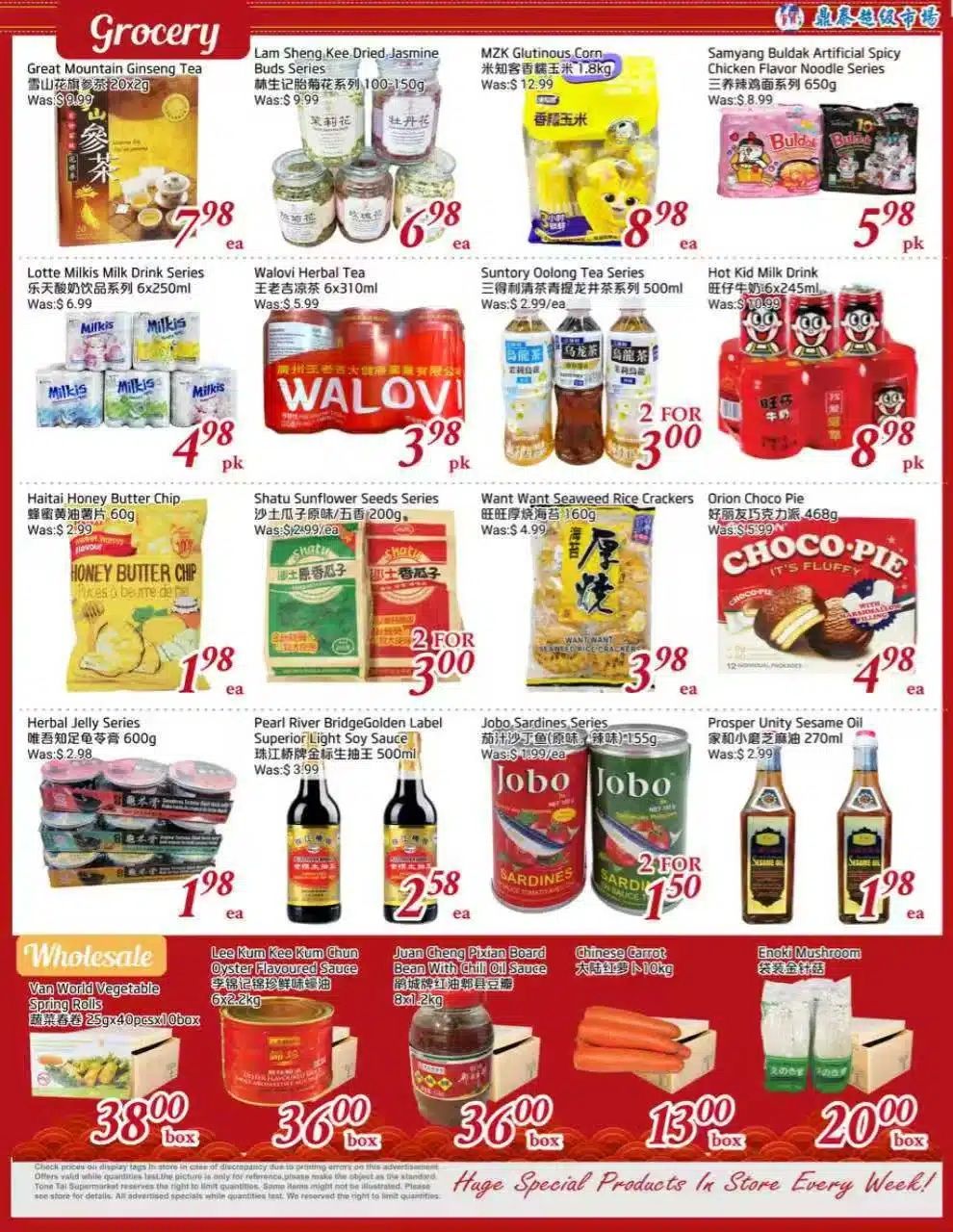 Tone Tai Supermarket Flyer September 4 to 10