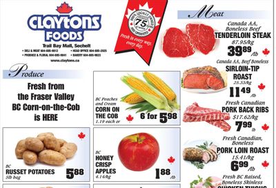 Claytons Heritage Market Flyer September 4 to 10