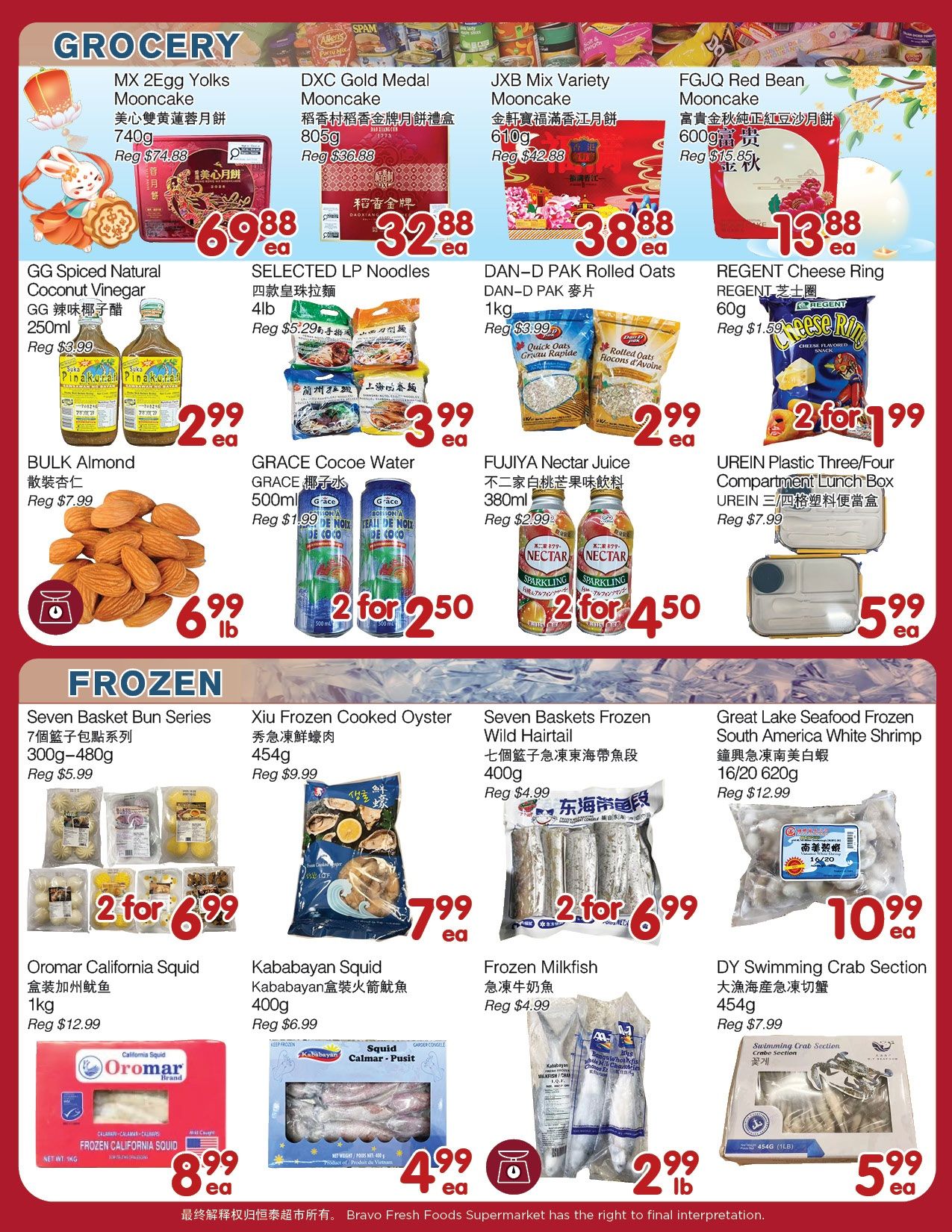 Bravo Fresh Foods Flyer September 4 to 10