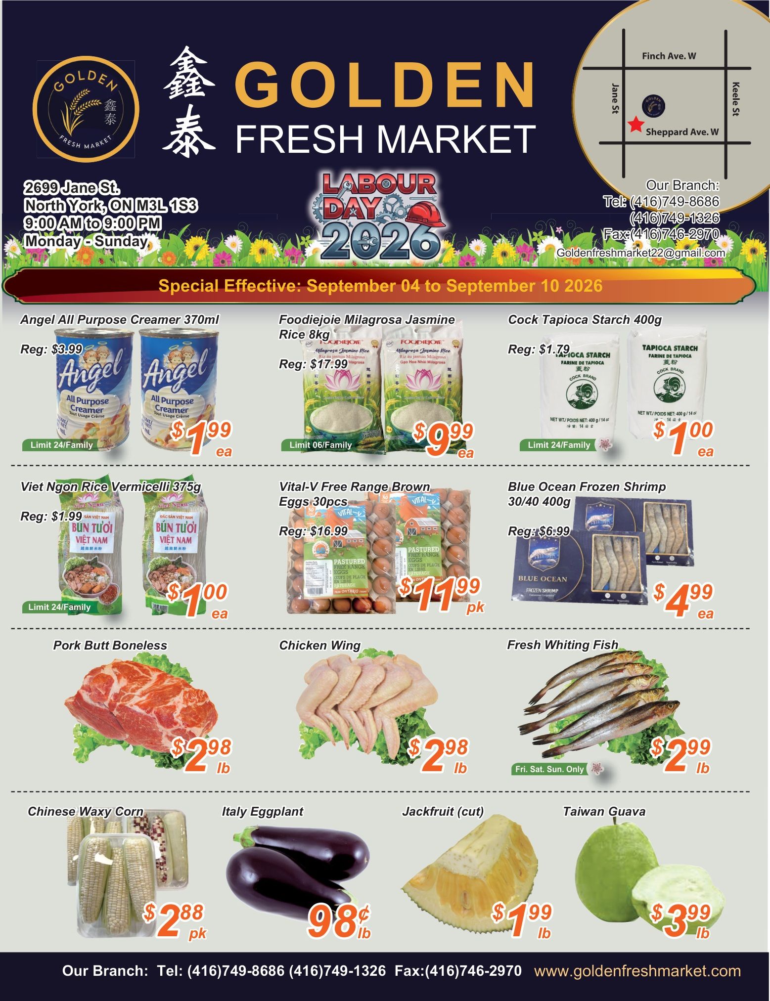 Golden Fresh Market Flyer September 4 to 10