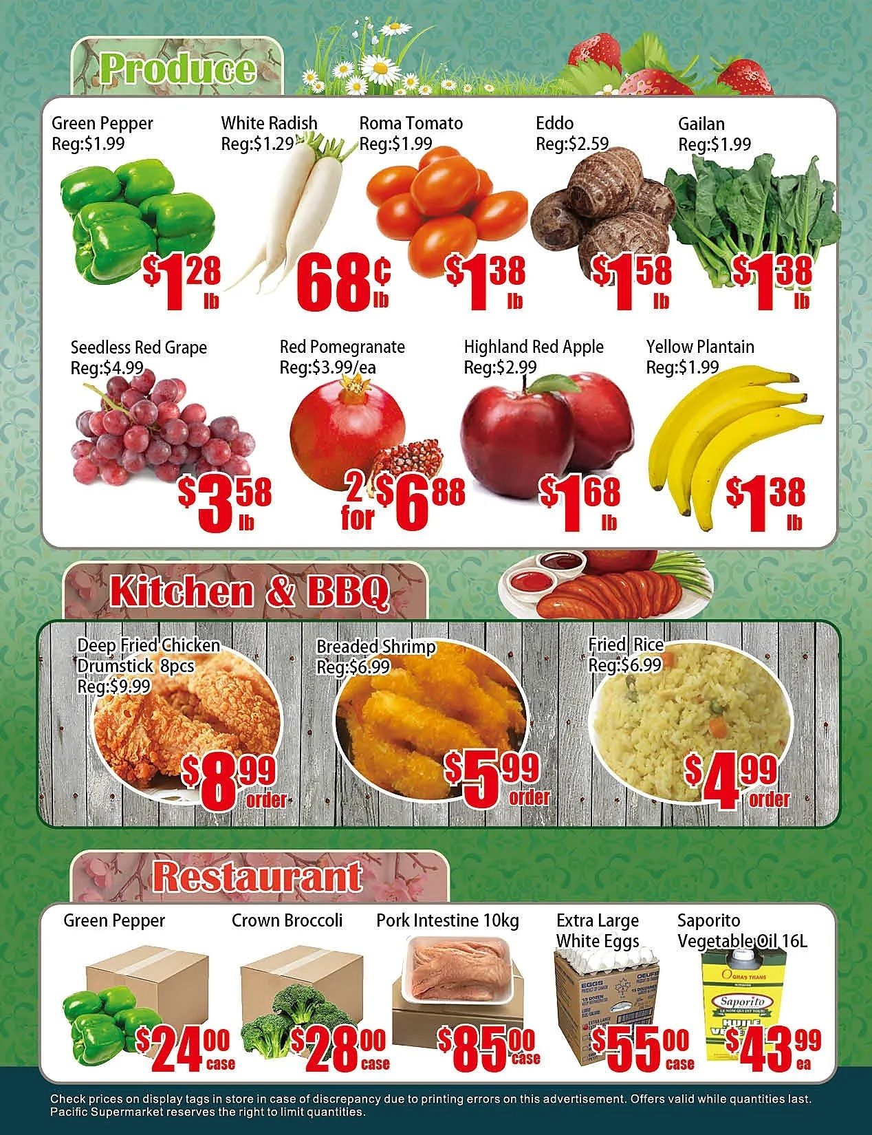 Pacific Fresh Food Market (North York) Flyer September 4 to 10