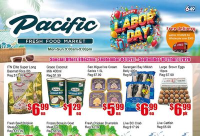 Pacific Fresh Food Market (Pickering) Flyer September 4 to 10