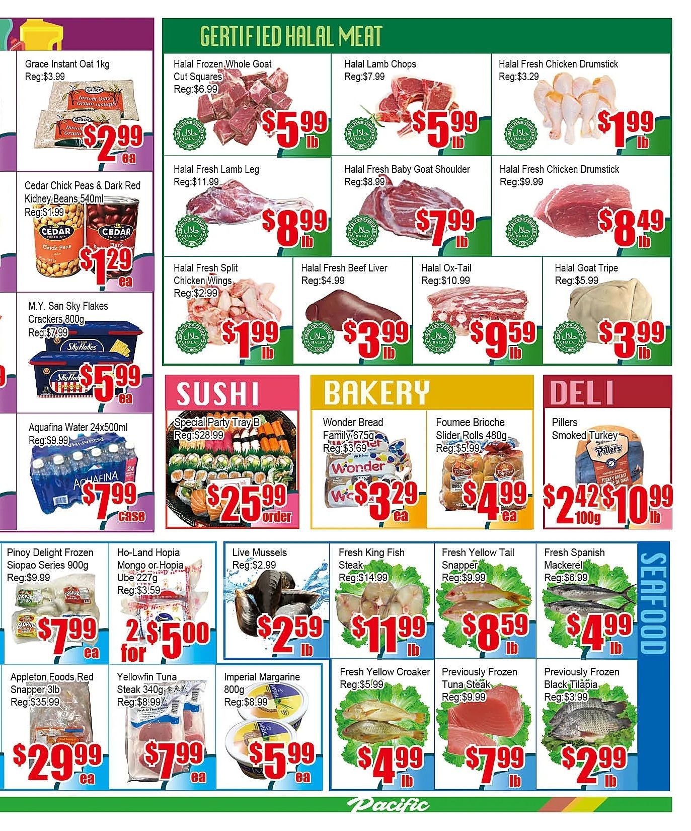 Pacific Fresh Food Market (Pickering) Flyer September 4 to 10