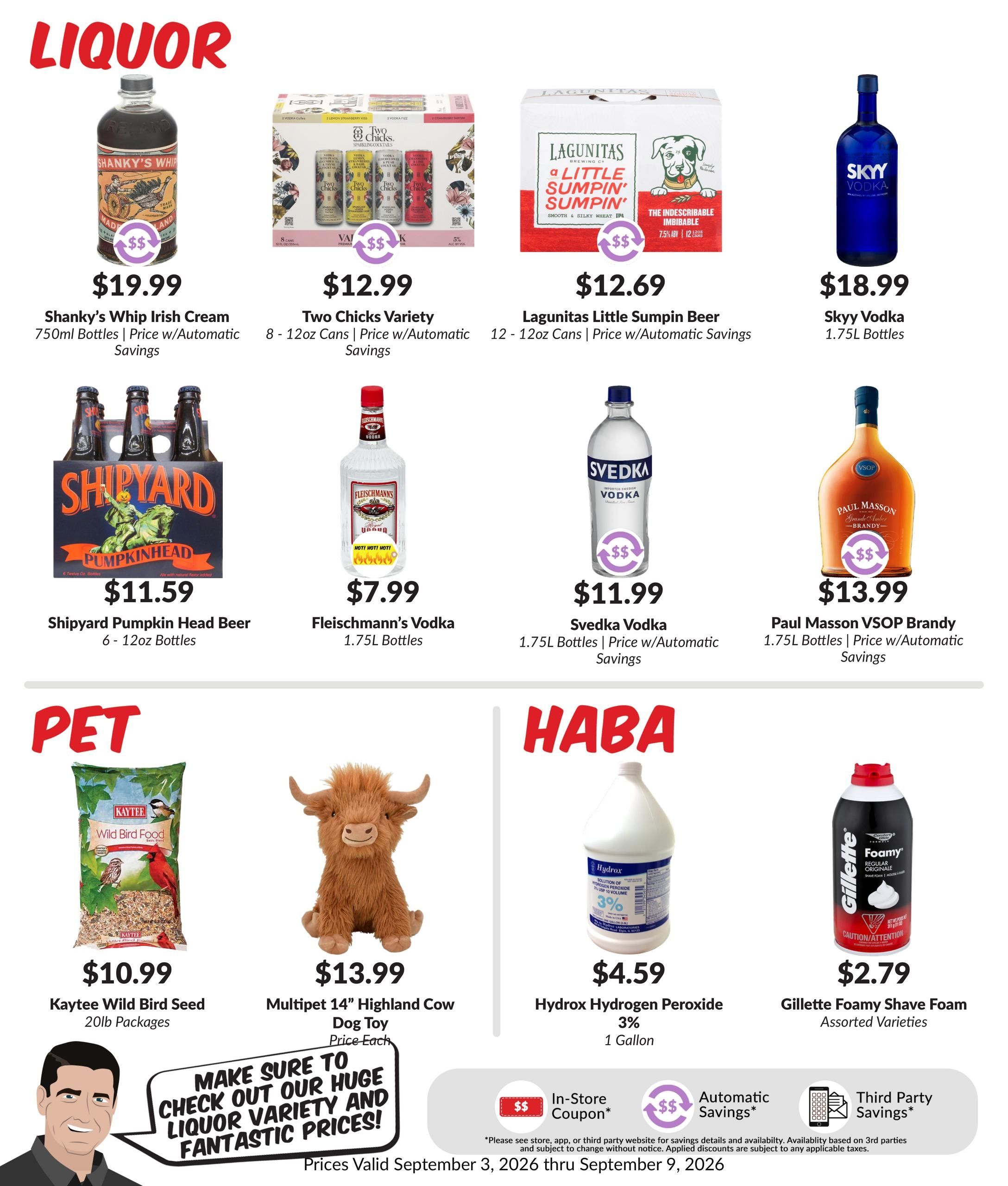 Woodman's Food Market (Spring Grove Area, MN) M1000 Weekly Weekly Ad September 3 - 9, 2026