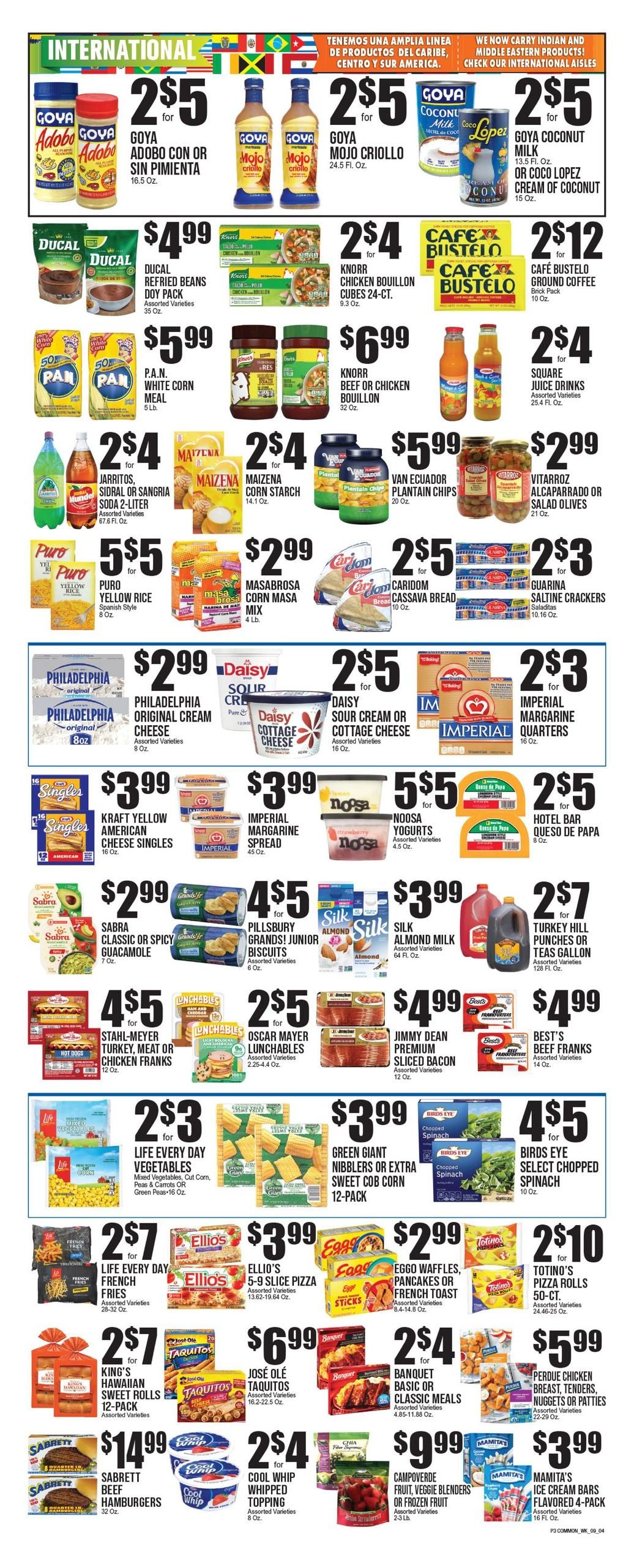 Extra Supermarket (Jersey City Area, NJ) Weekly Ad September 4 - 17, 2026