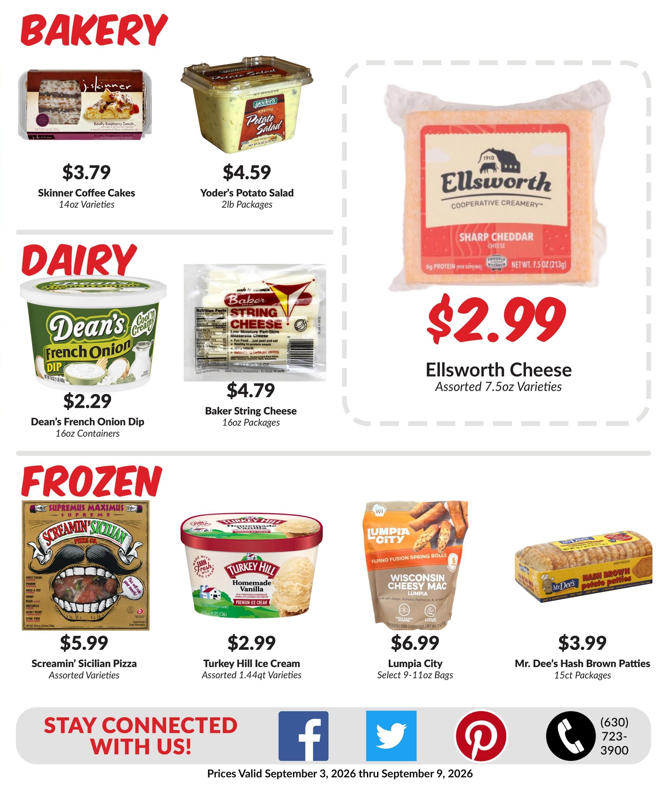 Woodman's Food Market (Aurora Area, IL) M1000 Weekly Weekly Ad September 3 - 9, 2026
