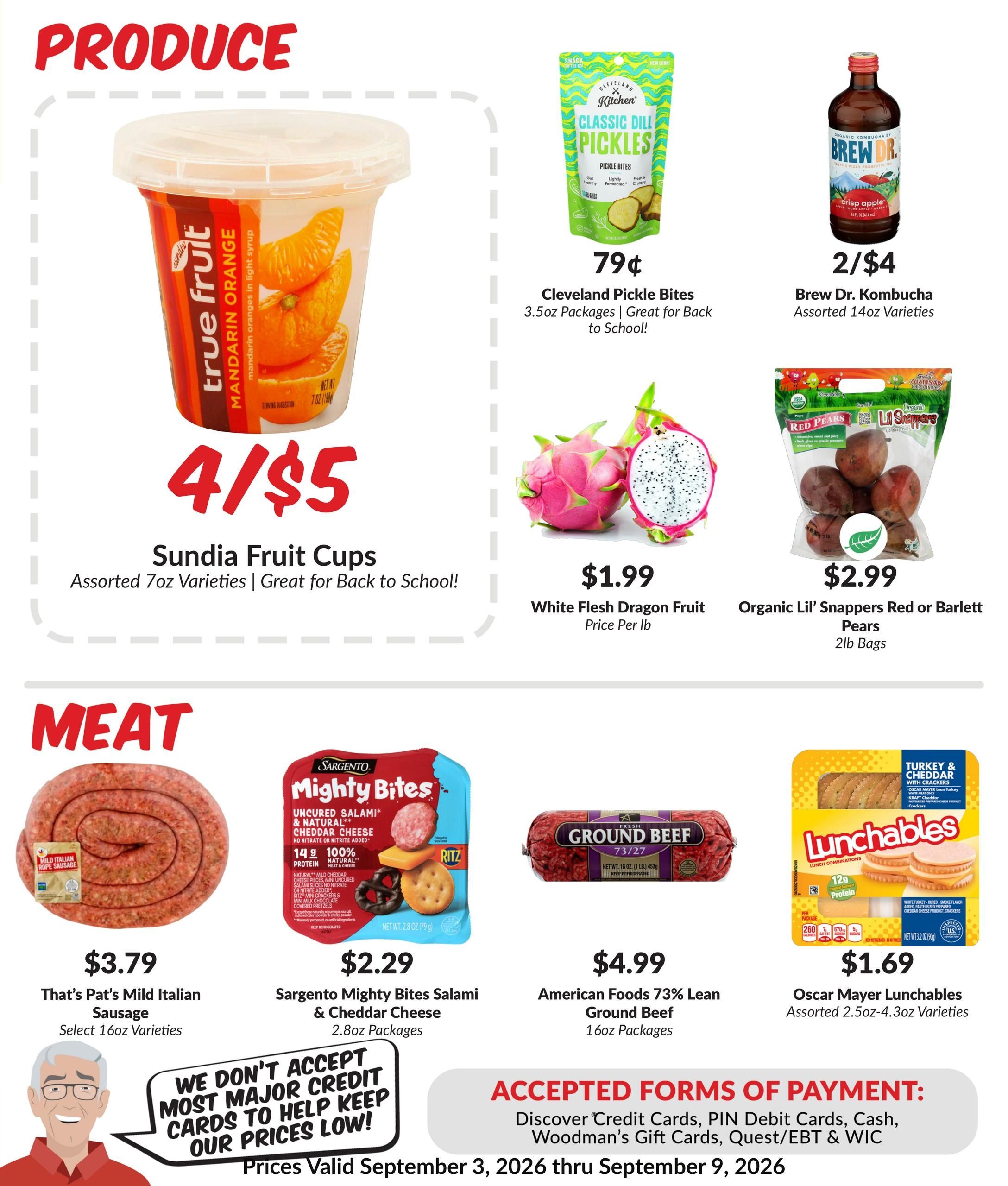 Woodman's Food Market (Elgin Area, IL) M1000 Weekly Weekly Ad September 3 - 9, 2026