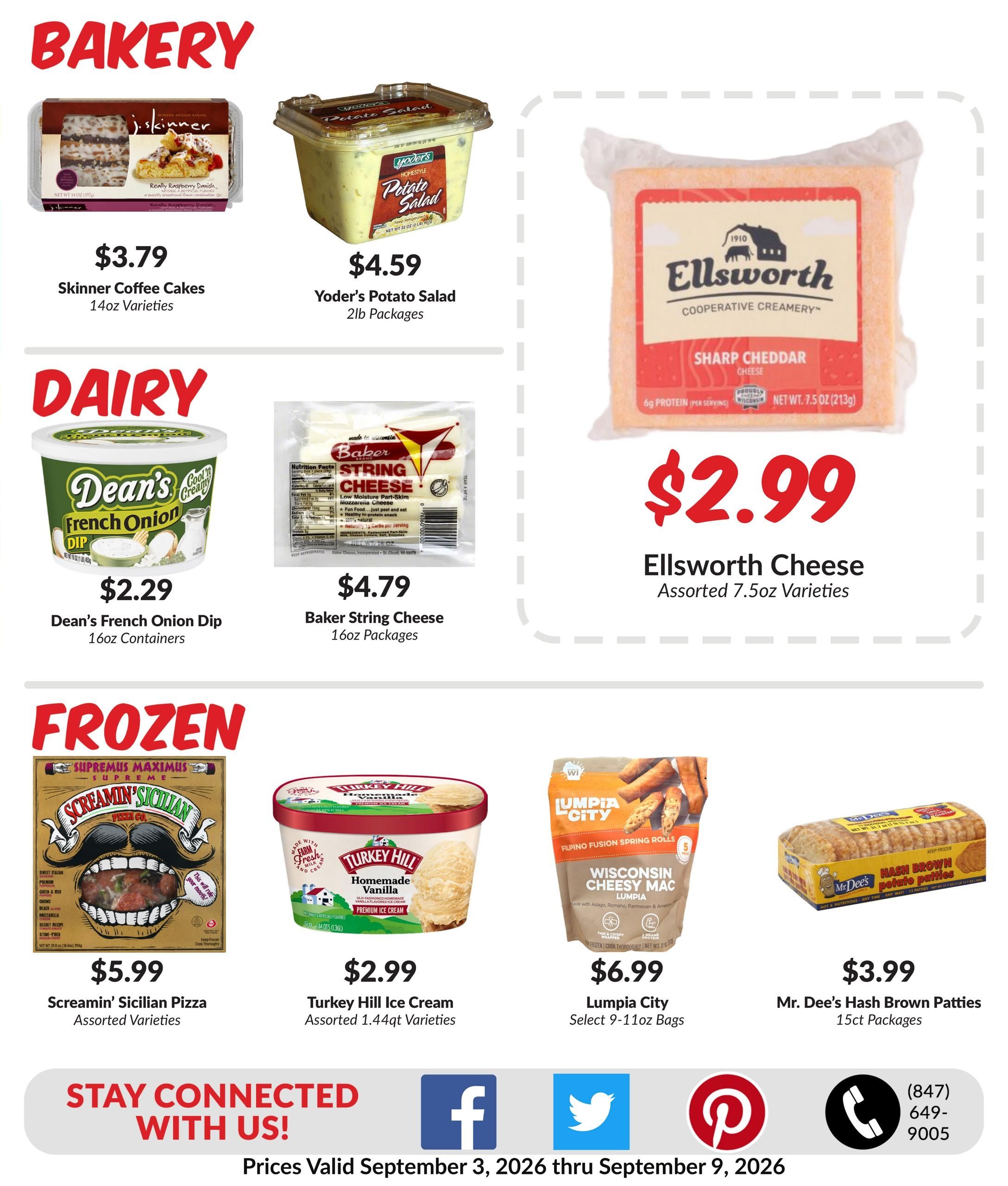 Woodman's Food Market (Elgin Area, IL) M1000 Weekly Weekly Ad September 3 - 9, 2026