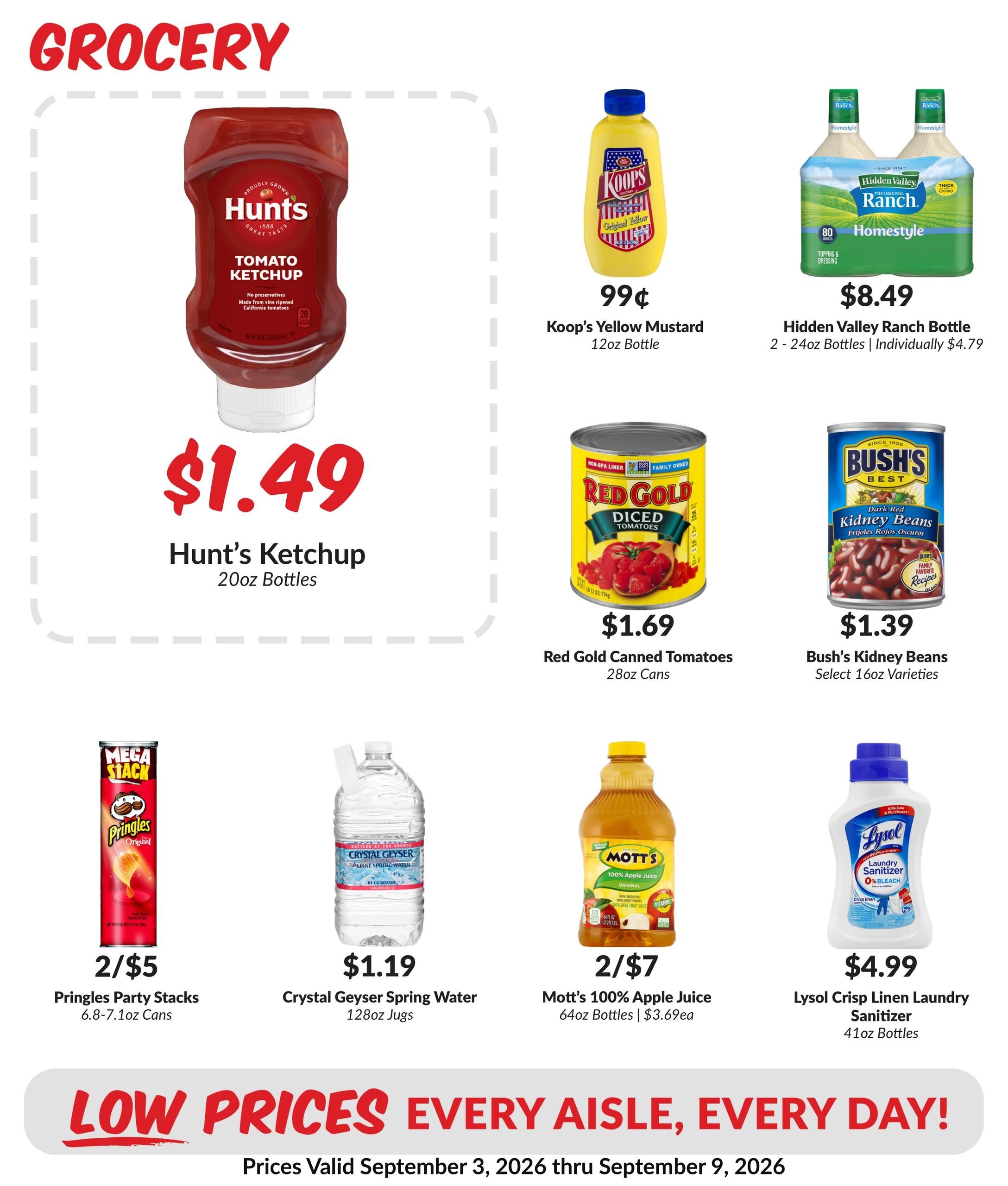 Woodman's Food Market (Elgin Area, IL) M1000 Weekly Weekly Ad September 3 - 9, 2026