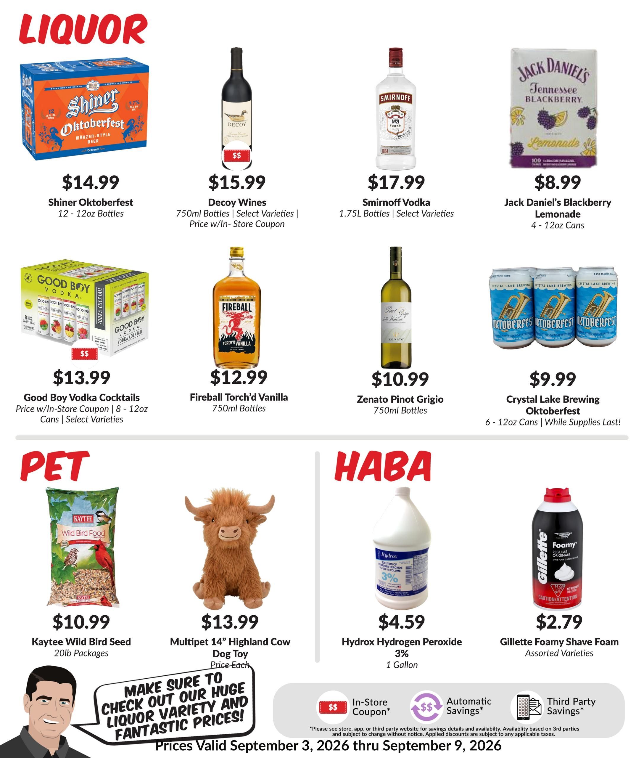 Woodman's Food Market (Elgin Area, IL) M1000 Weekly Weekly Ad September 3 - 9, 2026