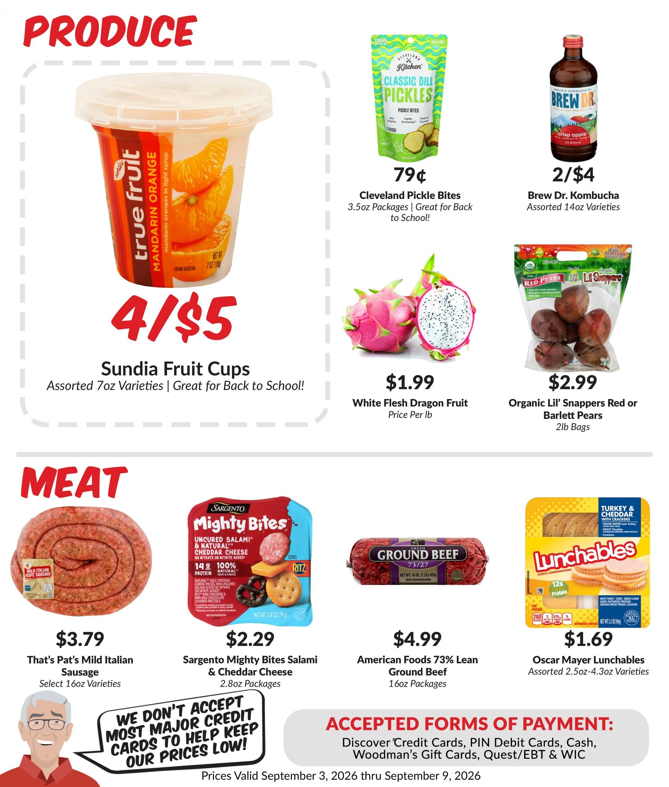 Woodman's Food Market (Rockford Area, IL) M1000 Weekly Weekly Ad September 3 - 9, 2026