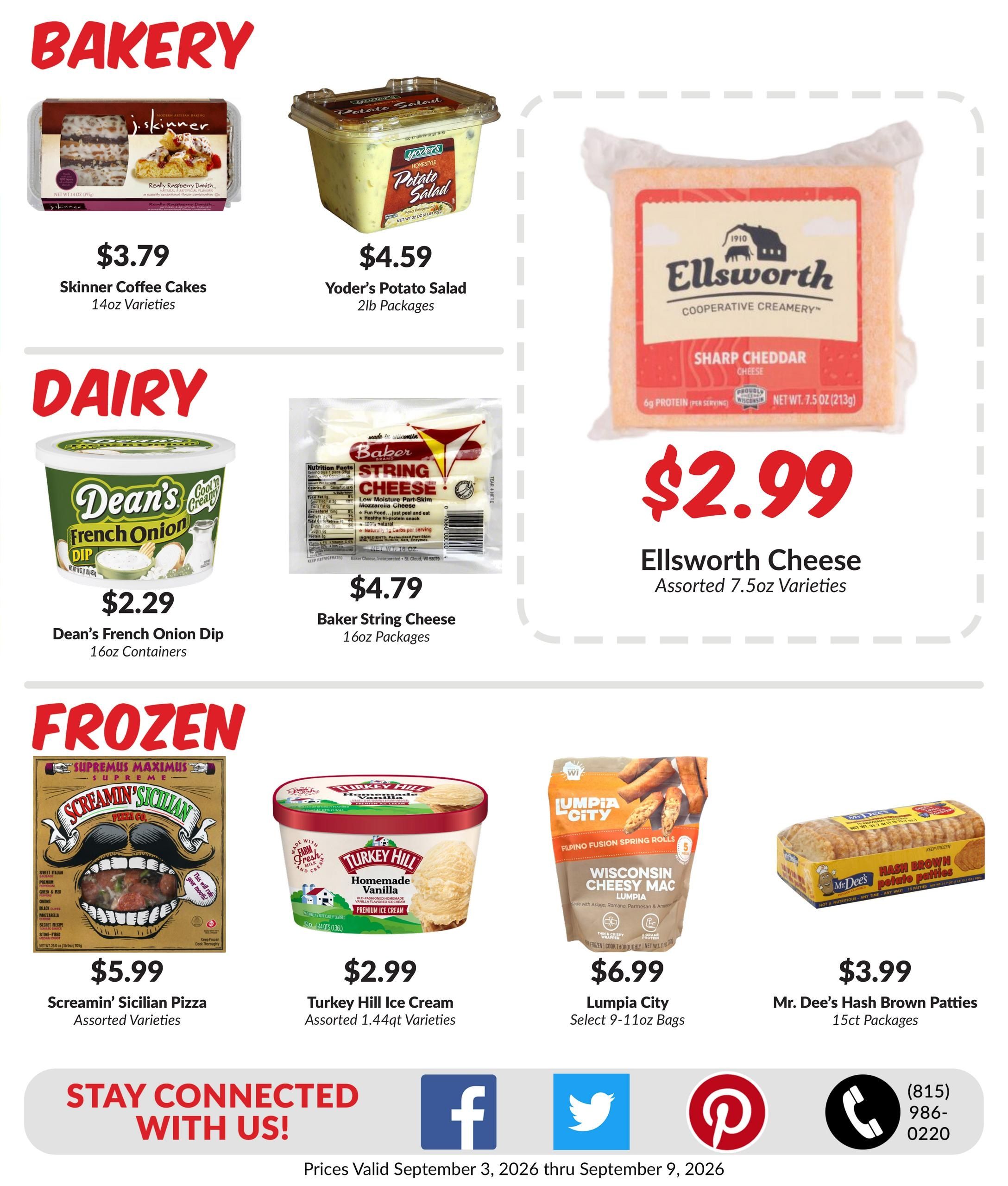 Woodman's Food Market (Rockford Area, IL) M1000 Weekly Weekly Ad September 3 - 9, 2026
