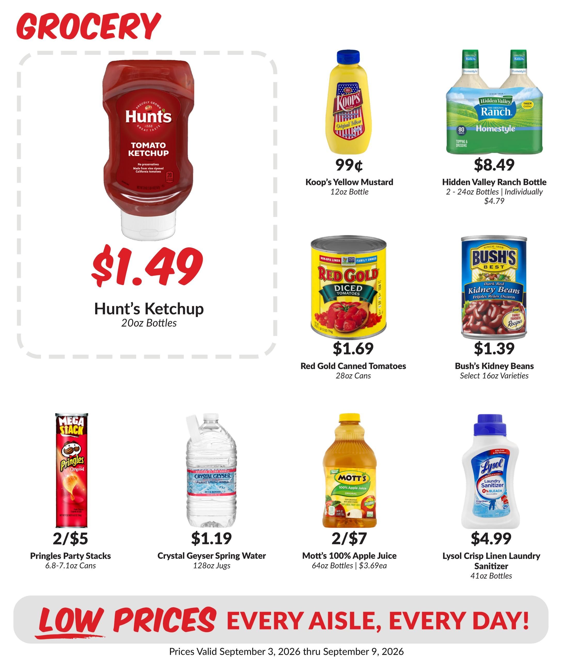 Woodman's Food Market (Green Bay Area, WI) M1000 Weekly Weekly Ad September 3 - 9, 2026