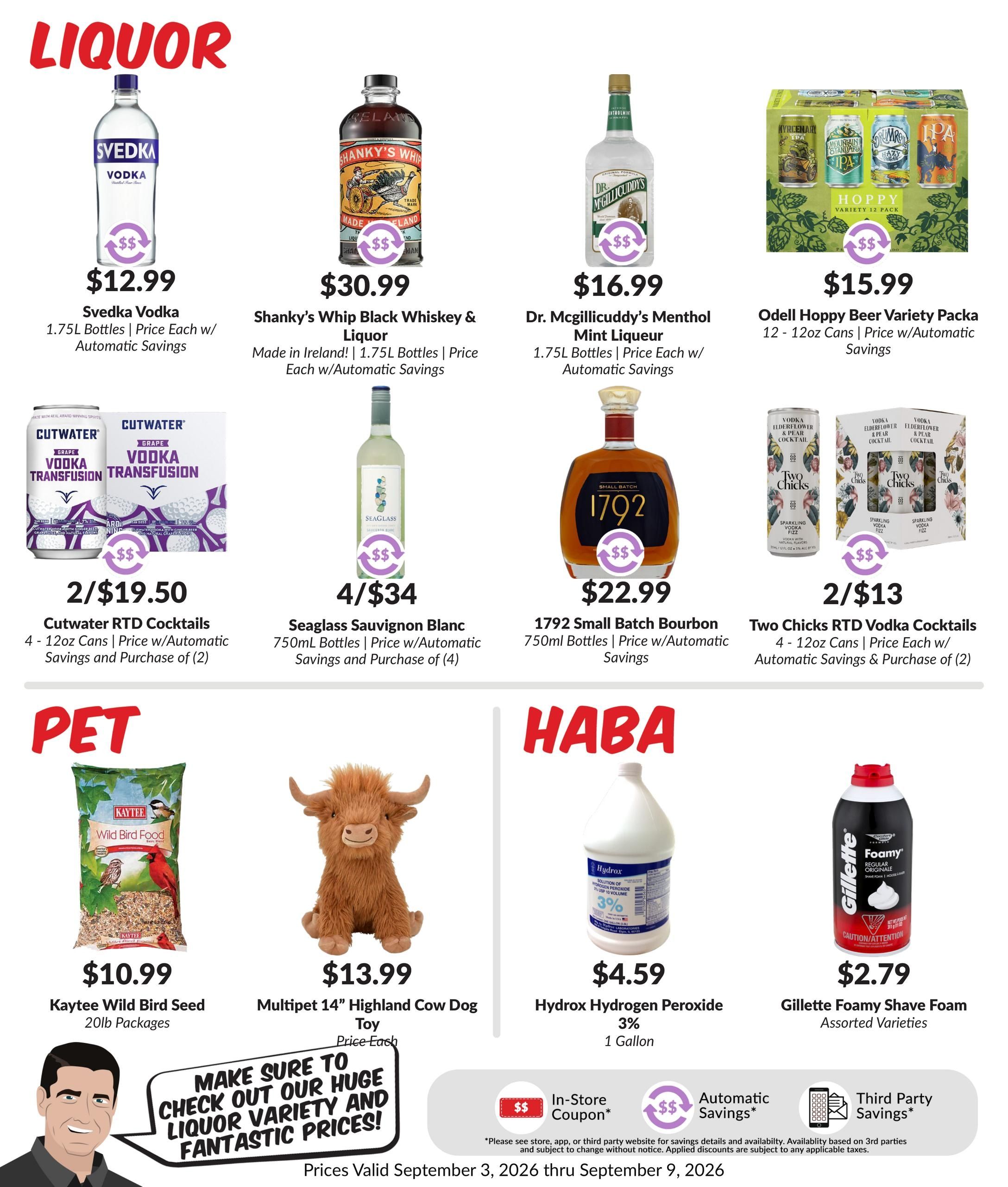 Woodman's Food Market (Green Bay Area, WI) M1000 Weekly Weekly Ad September 3 - 9, 2026