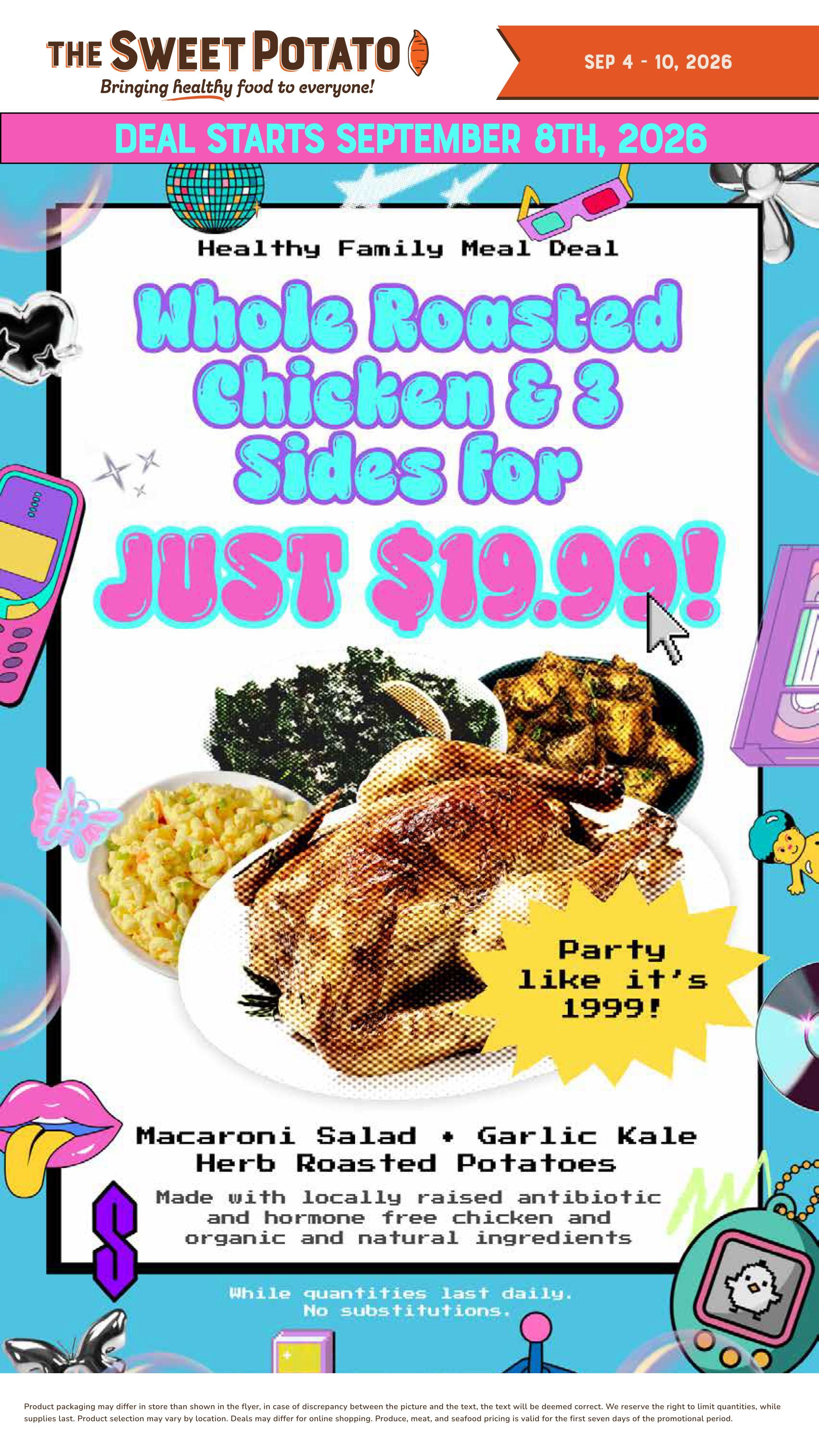 The Sweet Potato Flyer September 4 to 10
