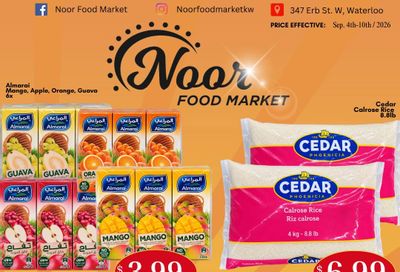 Noor Food Market Flyer September 4 to 10
