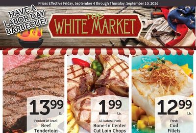The White Market Weekly Ad September 4 - 10, 2026