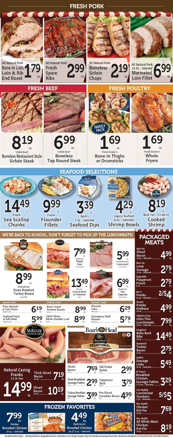 The White Market Weekly Ad September 4 - 10, 2026