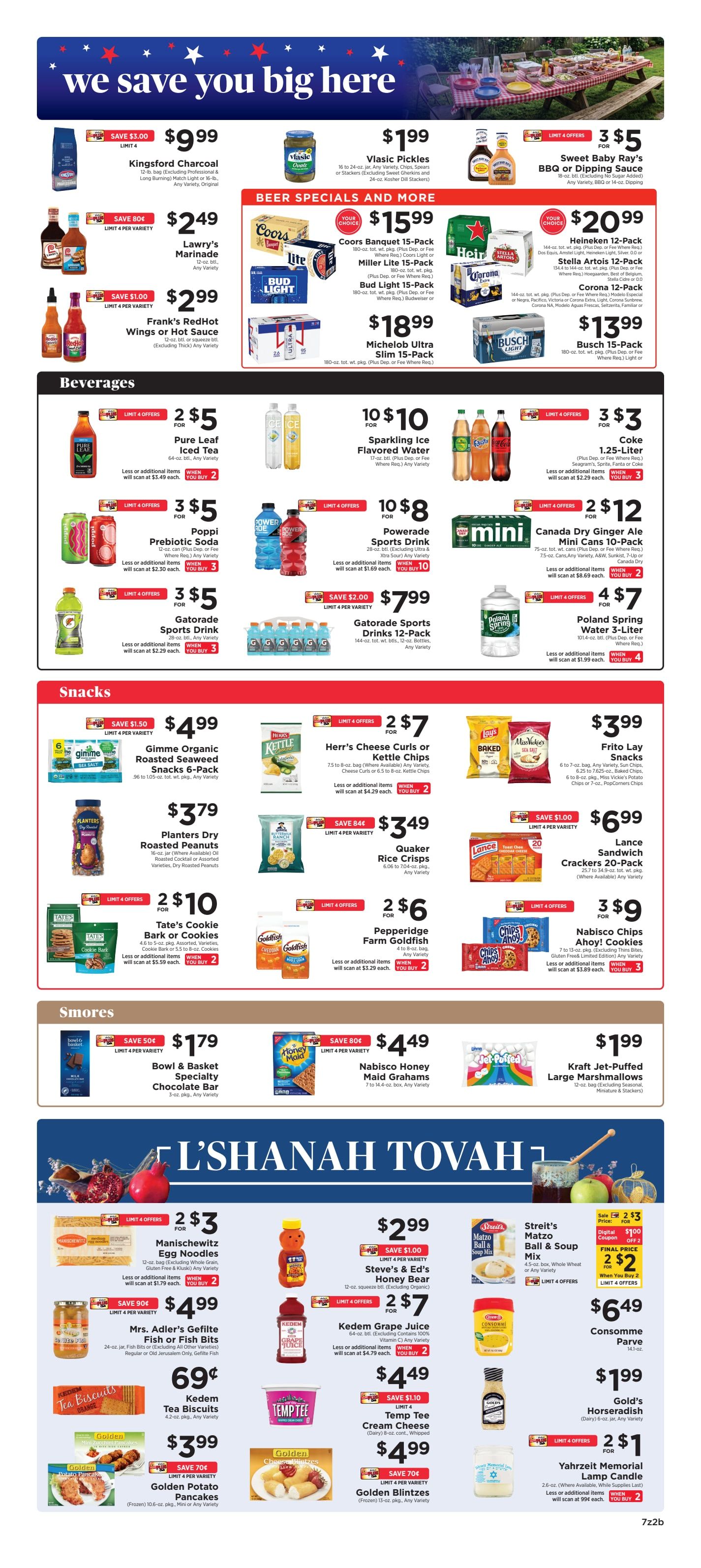 ShopRite (949 Beards Hill Rd, Aberdeen, MD) Weekly Ad September 4 - 10, 2026