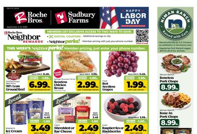 Roche Bros. Beer + Wine Weekly Ad August 7 - September 10, 2026