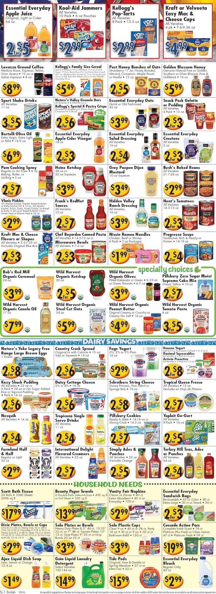 America's Food Basket (Randolph, MA) Weekly Ad September 4 - 10, 2026